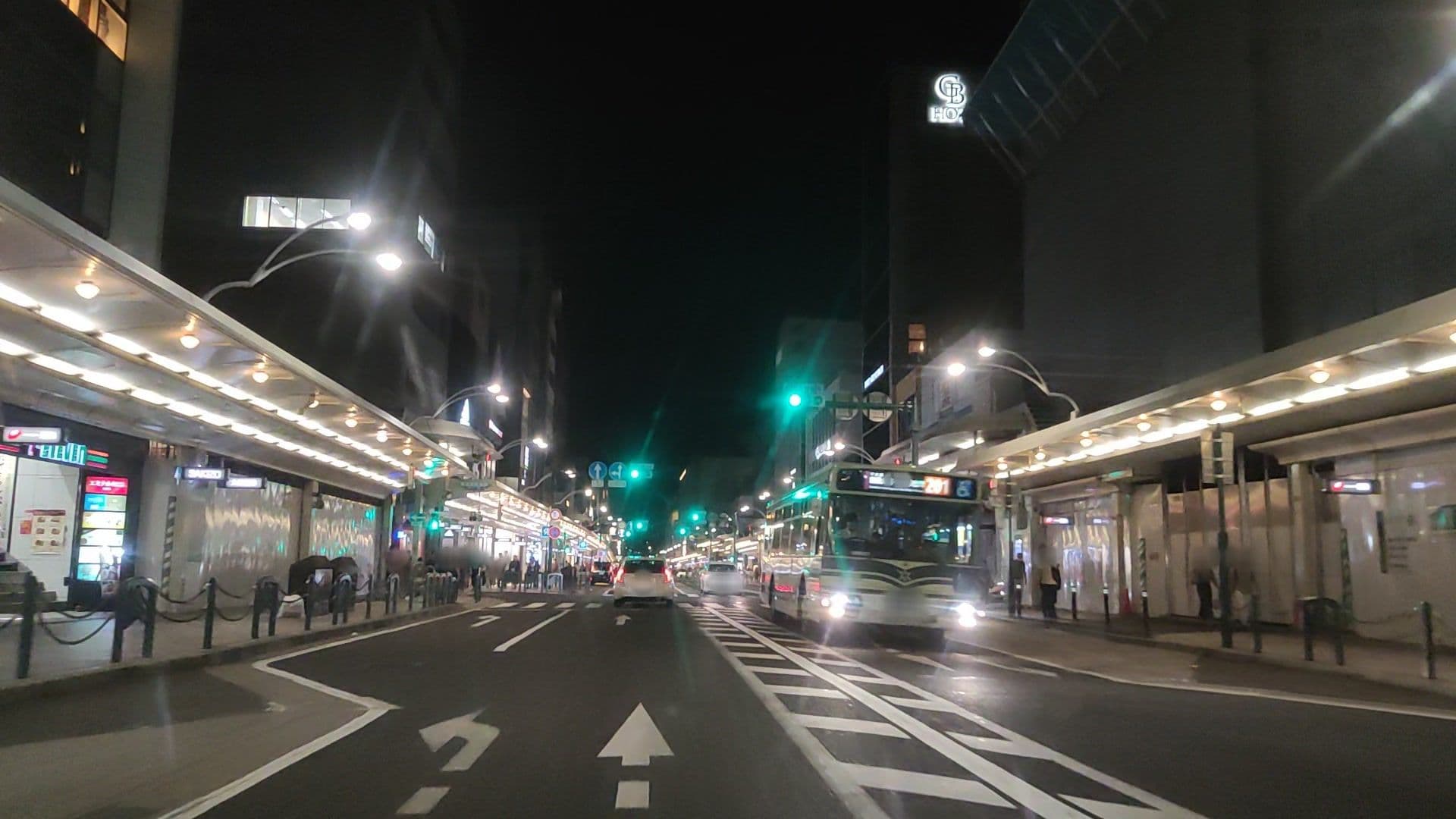 Street view near ホテルフォルツァ京都四条河原町, Kyoto — © drivephotograph (CC BY-SA · Mapillary)