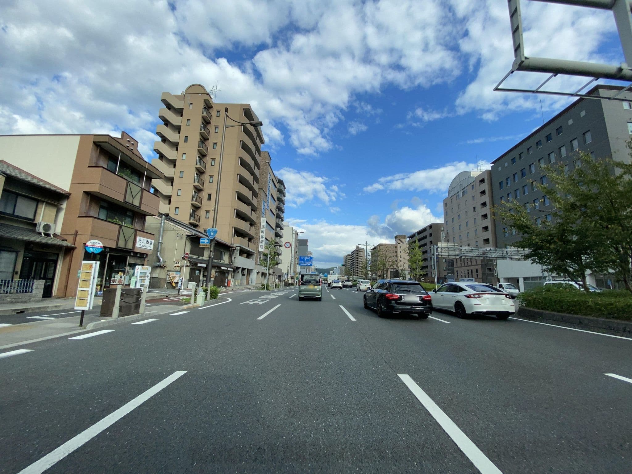 Street view near ホテルWBF五条大宮, Kyoto — © irvinfly (CC BY-SA · Mapillary)
