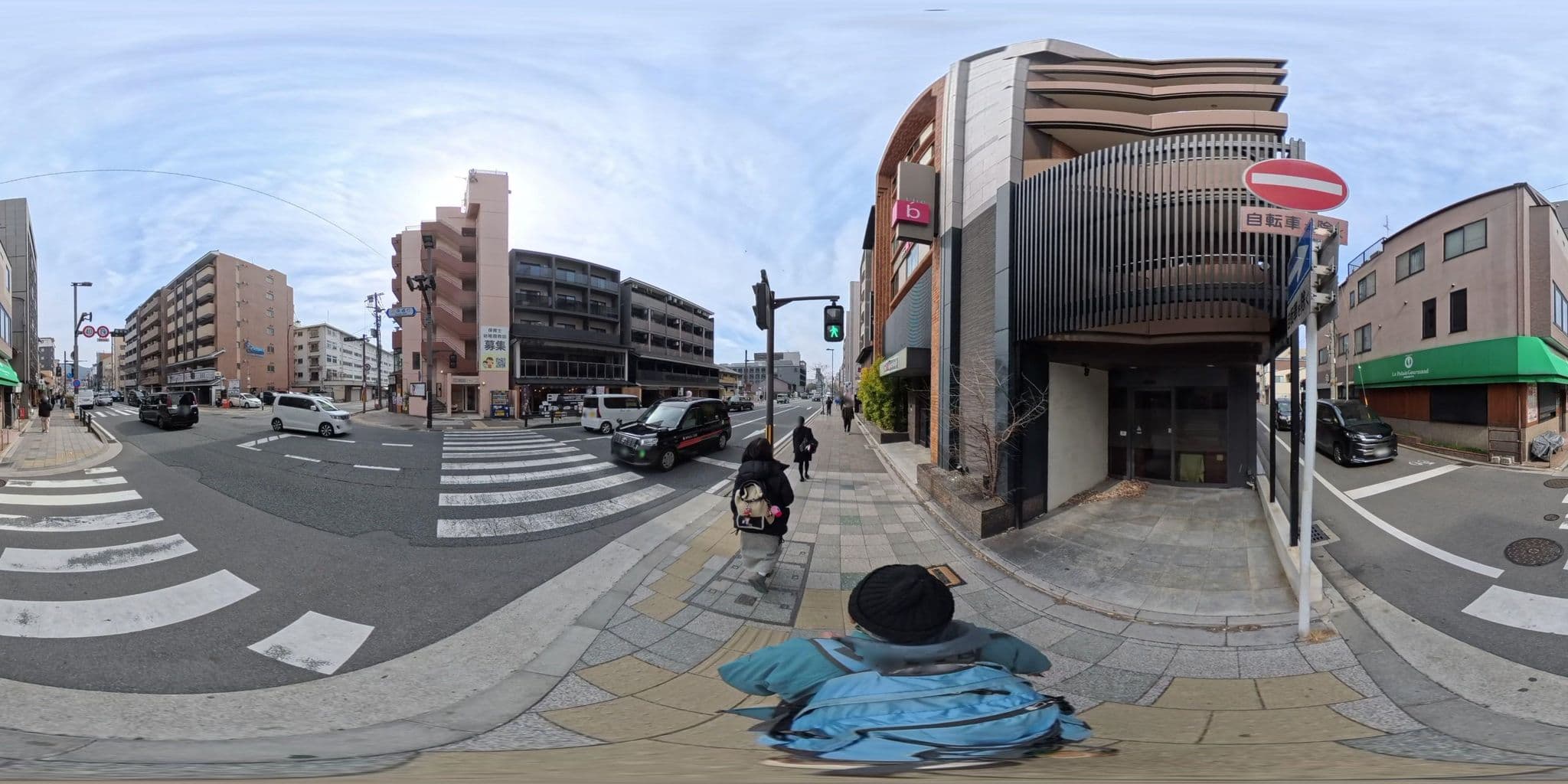 Street view near Gion Hanna Stay, Kyoto — © yasunari (CC BY-SA · Mapillary)