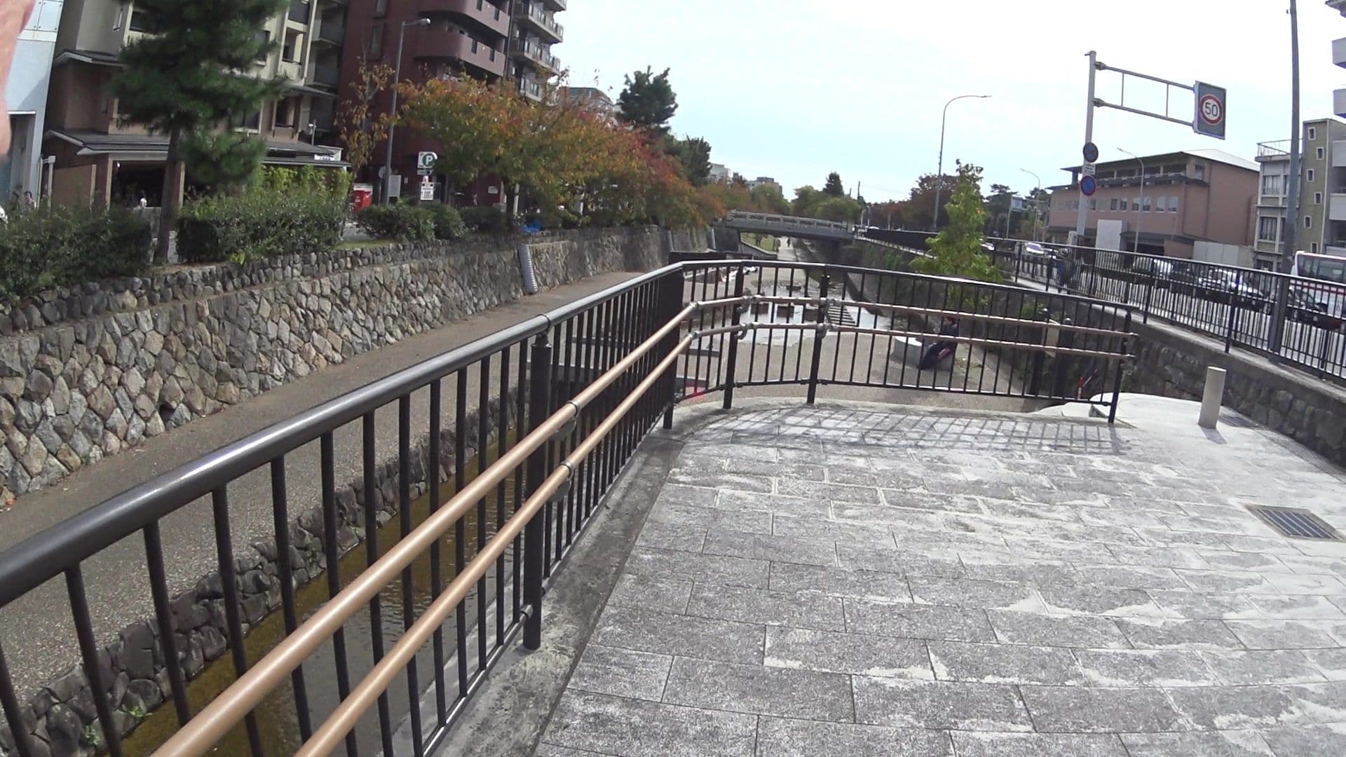 Street view near ファーストキャビン 京都二条城, Kyoto — © yasunari (CC BY-SA · Mapillary)