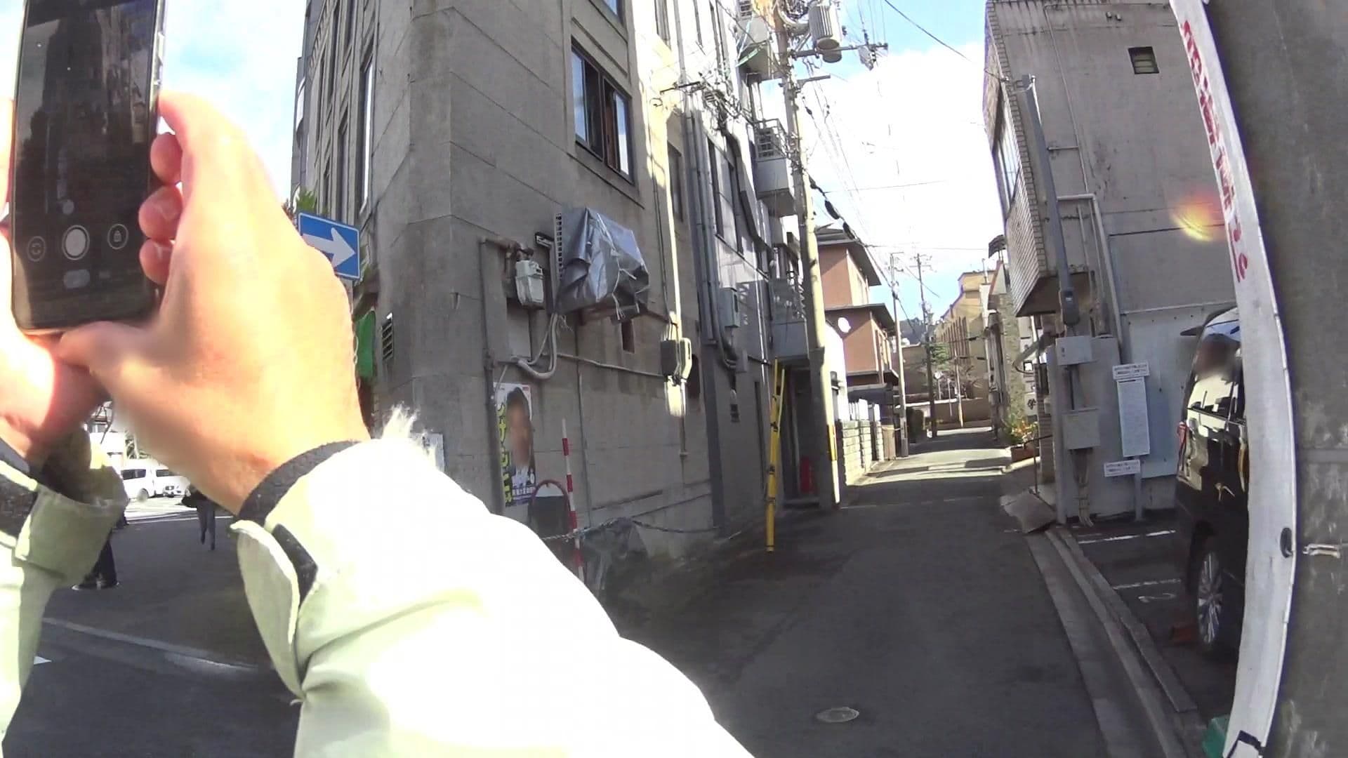 Street view near 京町家 錦華, Kyoto — © yasunari (CC BY-SA · Mapillary)