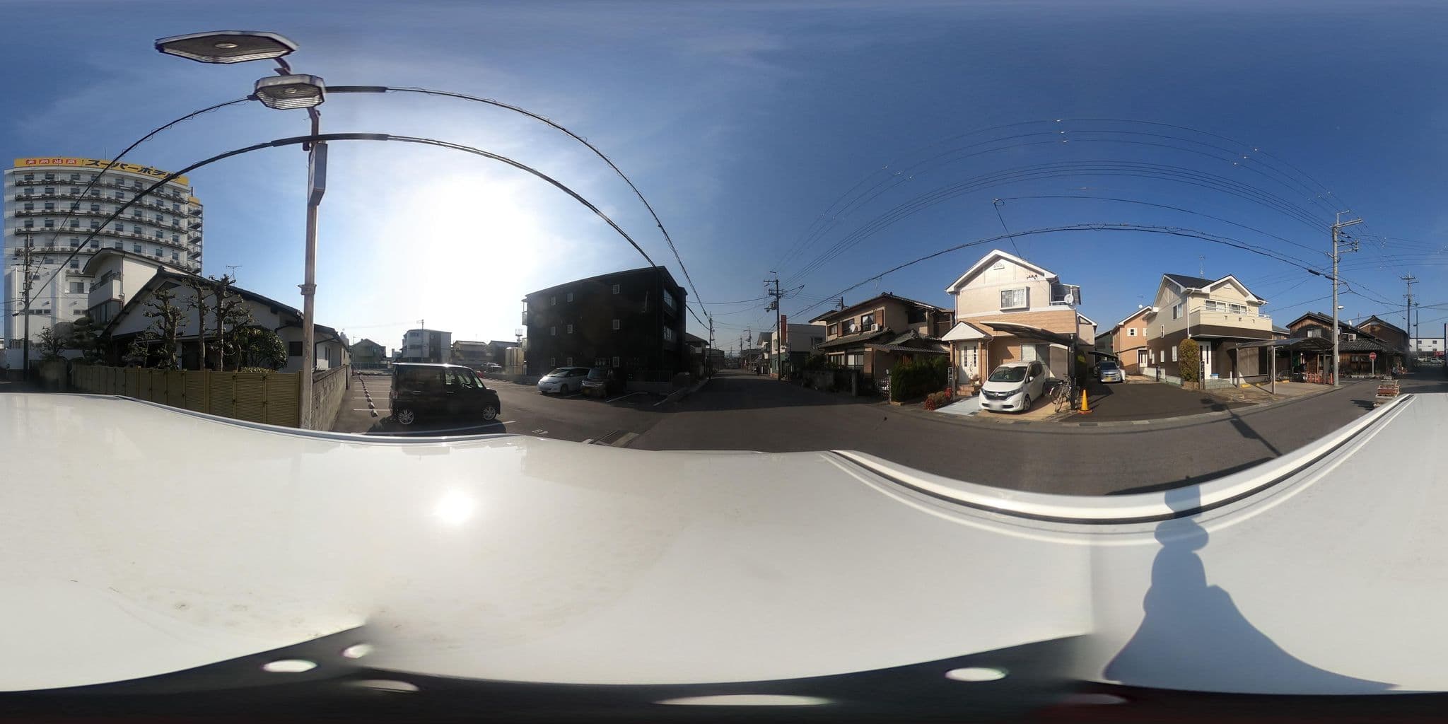 Street view near スーパーホテル滋賀・草津国道1号沿, Kusatsu — © kojiroucircle (CC BY-SA · Mapillary)
