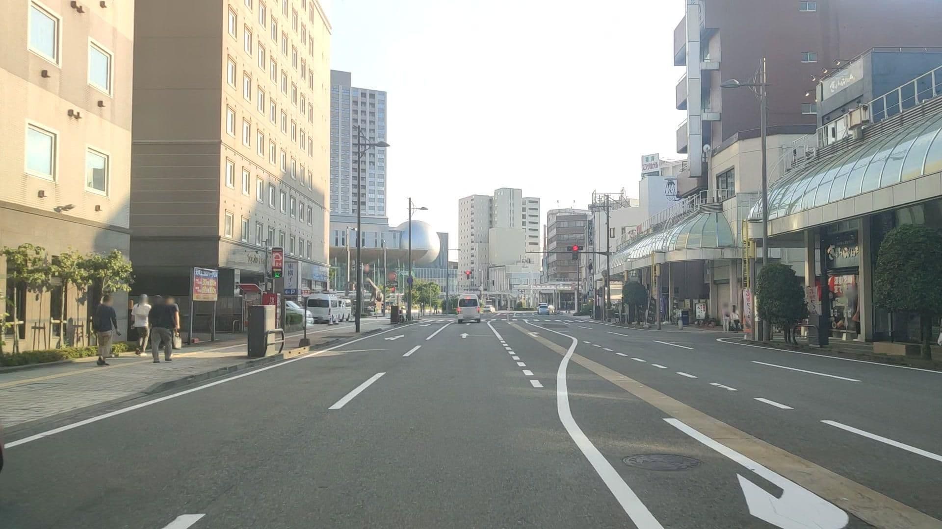 Street view near Hotel Route-Inn Fukui Ekimae, Fukui-shi — © drivephotograph (CC BY-SA · Mapillary)
