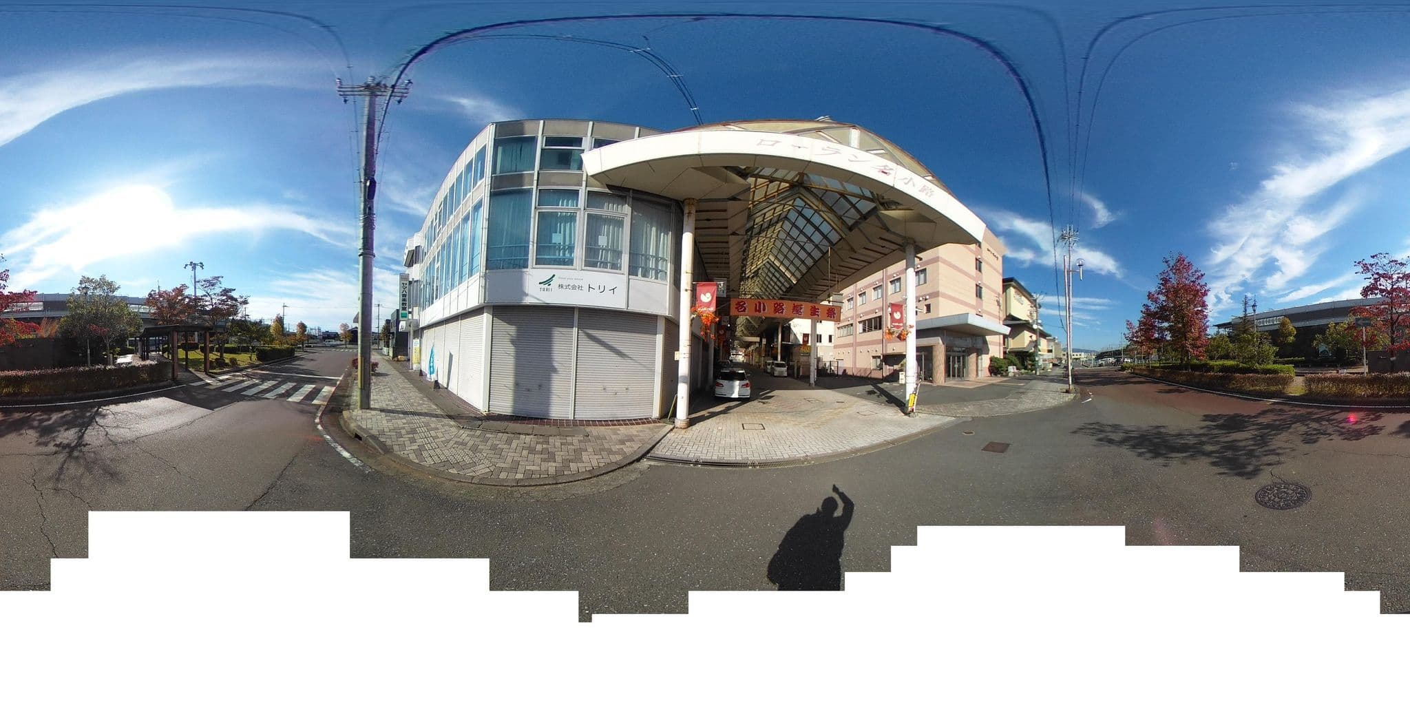 Street view near ホテル可以登, Takashima — © okadatsuneo (CC BY-SA · Mapillary)