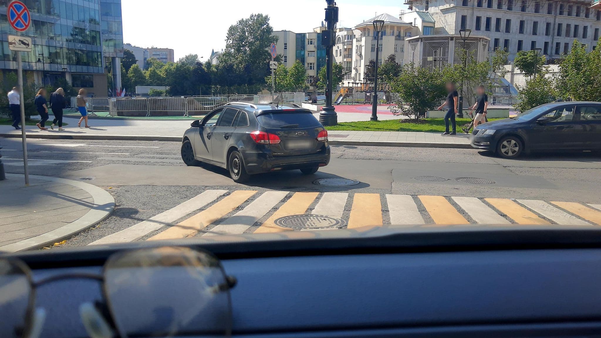 Street view near Seven Hills, Moscow