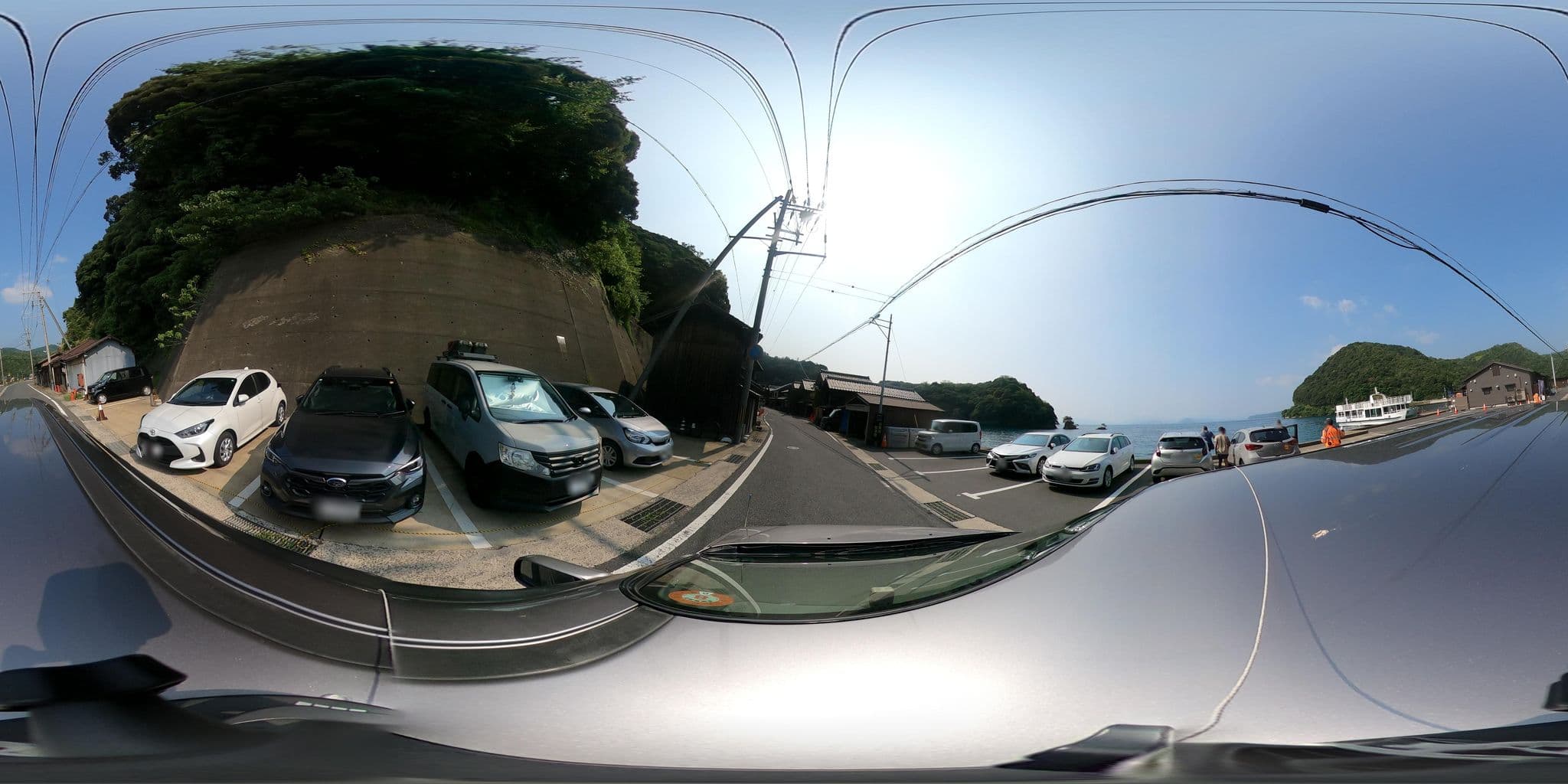 Street view near 舟屋民宿 潮音, Kameshima — © castletrain (CC BY-SA · Mapillary)