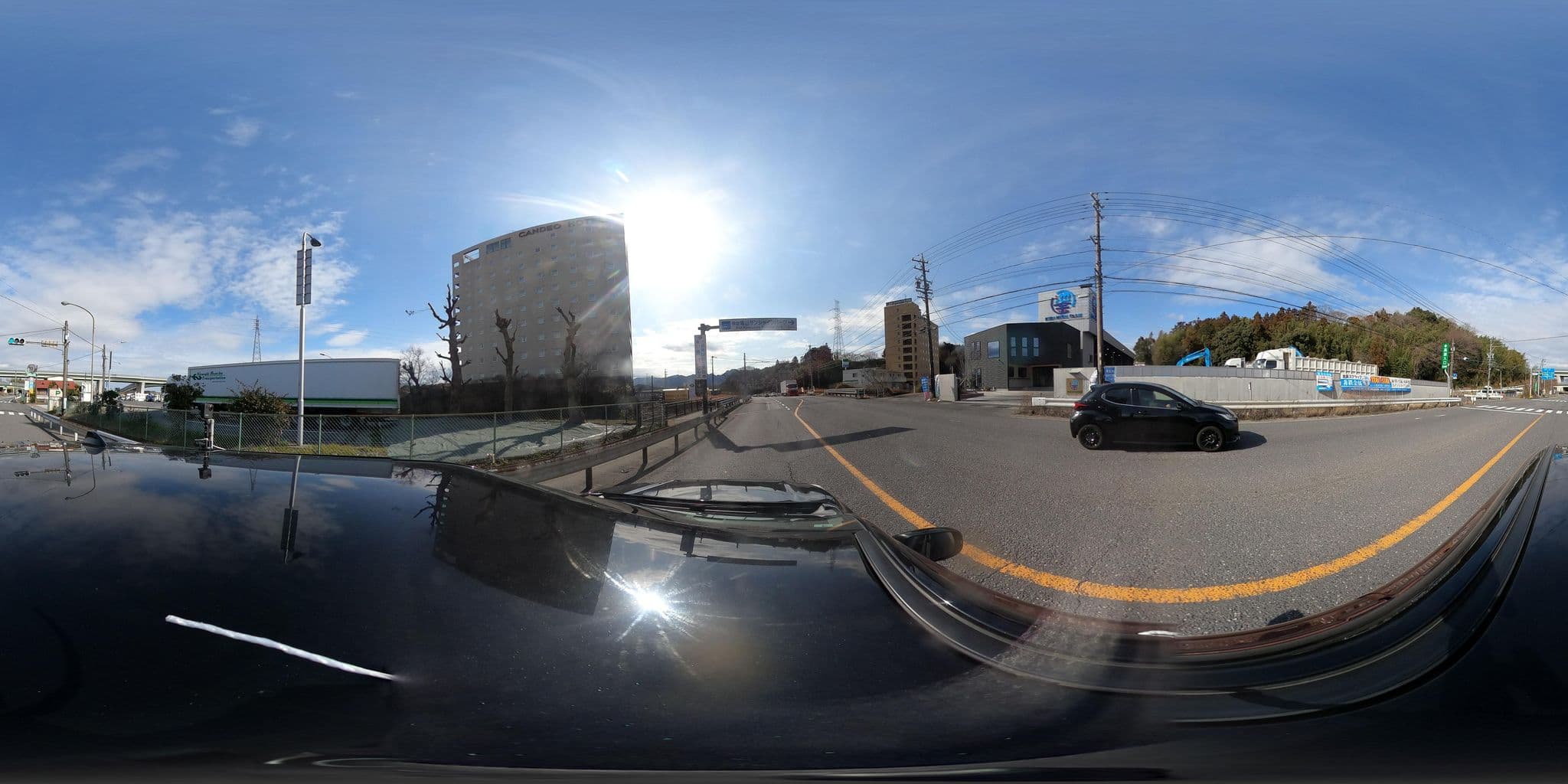 Street view near カンデオホテルズ亀山, Sekichō-furumaya — © yuki_charo (CC BY-SA · Mapillary)