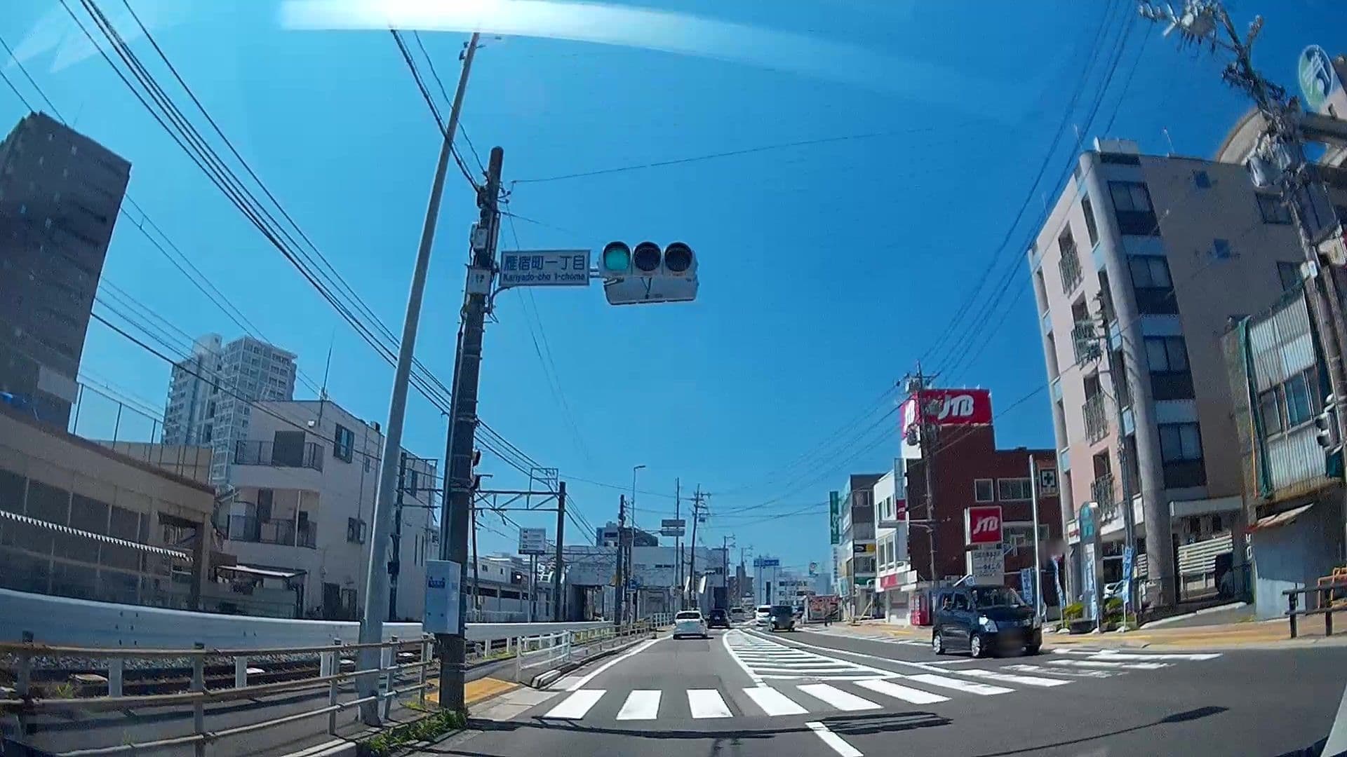 Street view near ビジネスホテル寿屋, Handa — © caesium (CC BY-SA · Mapillary)