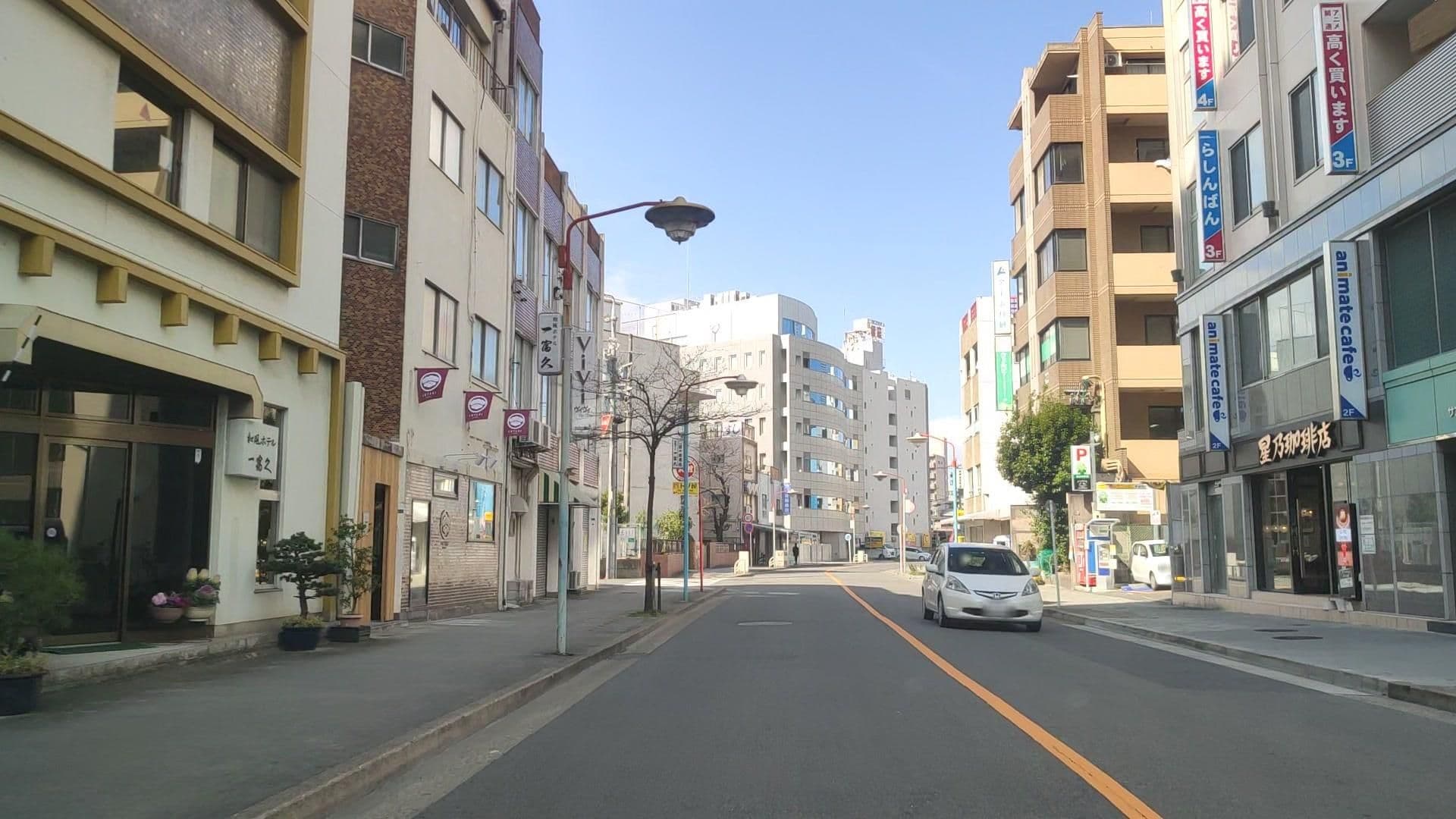 Street view near 和風ホテル一冨久, Sakae — © drivephotograph (CC BY-SA · Mapillary)