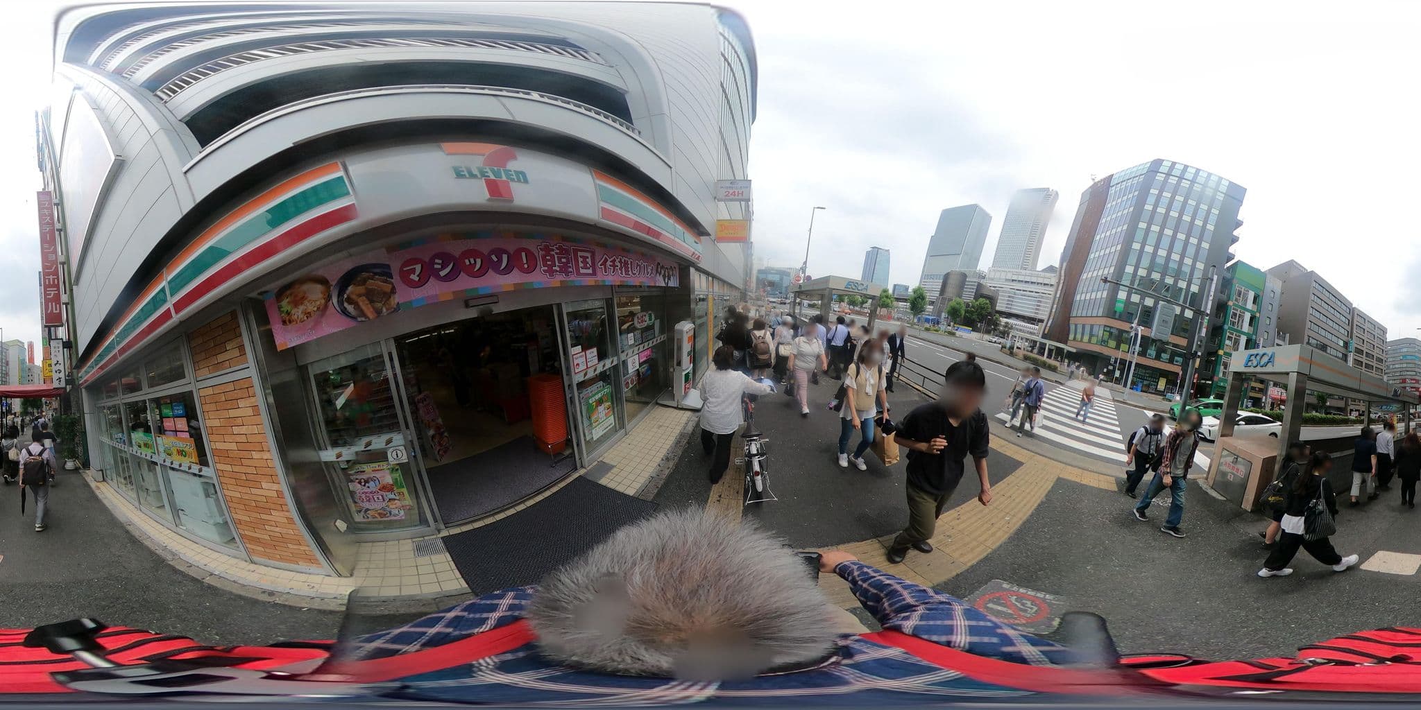 Street view near ミユキステーションホテル 名古屋, Sakae — © harimawood (CC BY-SA · Mapillary)