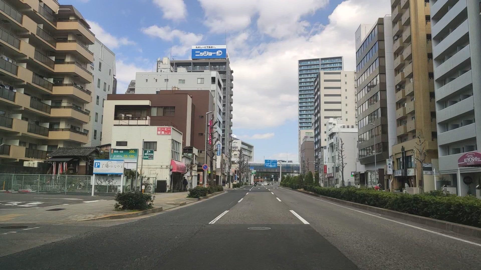 Street view near ホテルキヨシ 名古屋第二(Hotel Kyoshi Nagoya 2), Sakae — © drivephotograph (CC BY-SA · Mapillary)