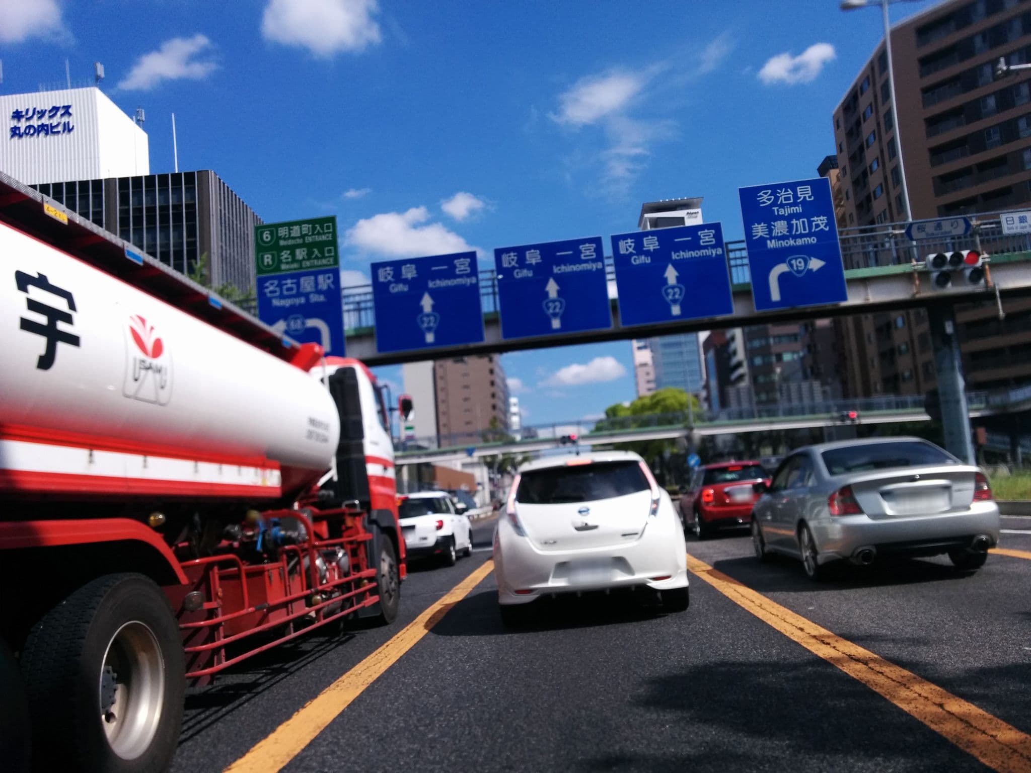Street view near ホテルウィングインターナショナル名古屋, Sakae — © yasunari (CC BY-SA · Mapillary)