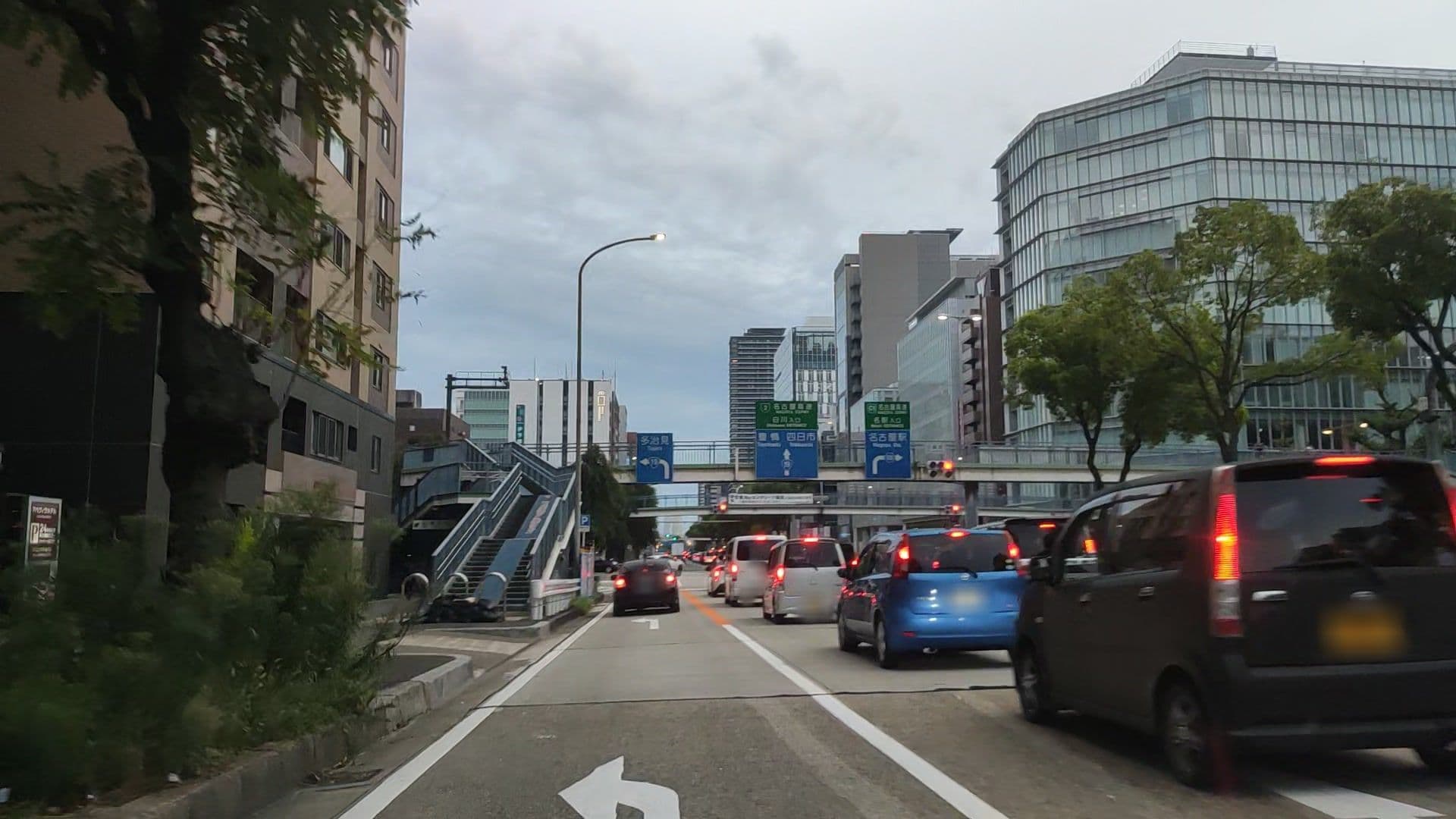 Street view near アパホテル名古屋丸の内駅前, Sakae — © drivephotograph (CC BY-SA · Mapillary)