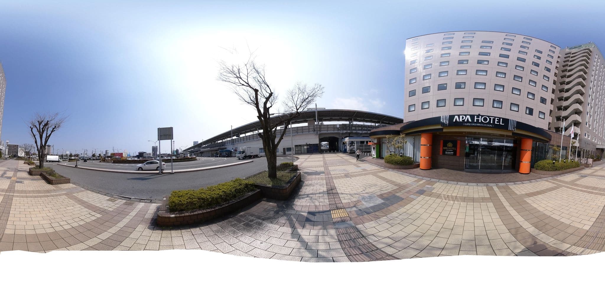 Street view near アパホテル岐阜羽島駅前, Hashima — © okadatsuneo (CC BY-SA · Mapillary)