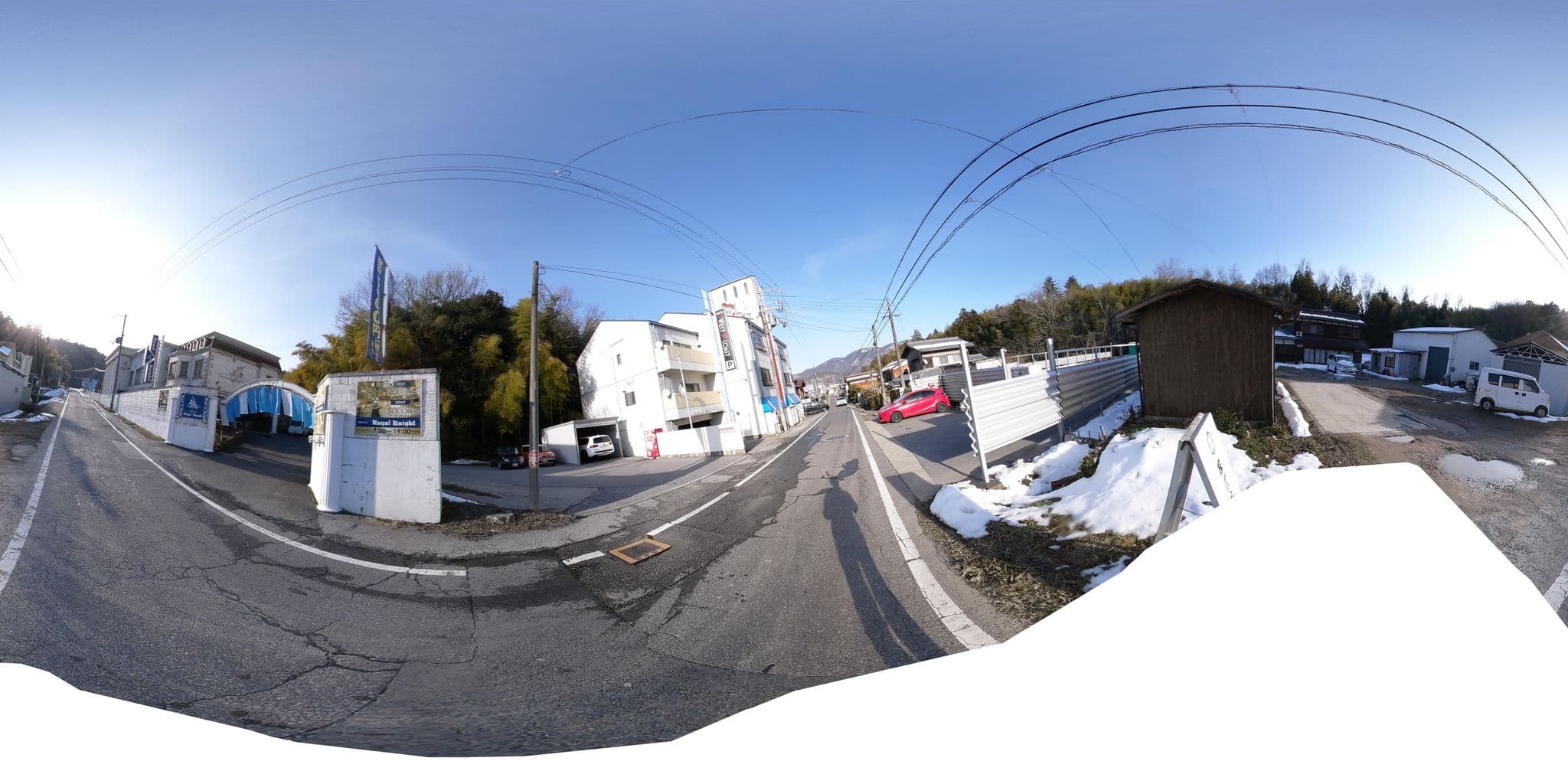 Street view near ホテルウエストコート, Hikone — © okadatsuneo (CC BY-SA · Mapillary)