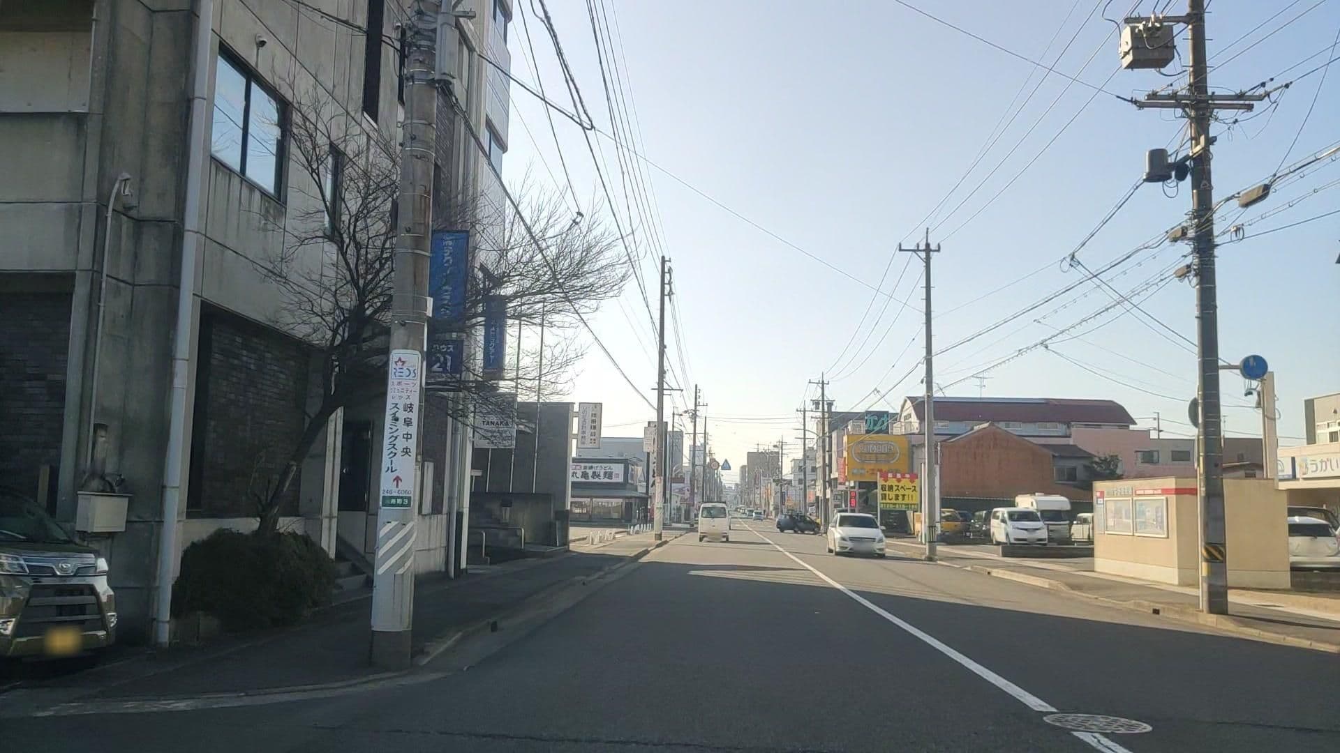 Street view near 旅館 楽遊, Gifu — © drivephotograph (CC BY-SA · Mapillary)