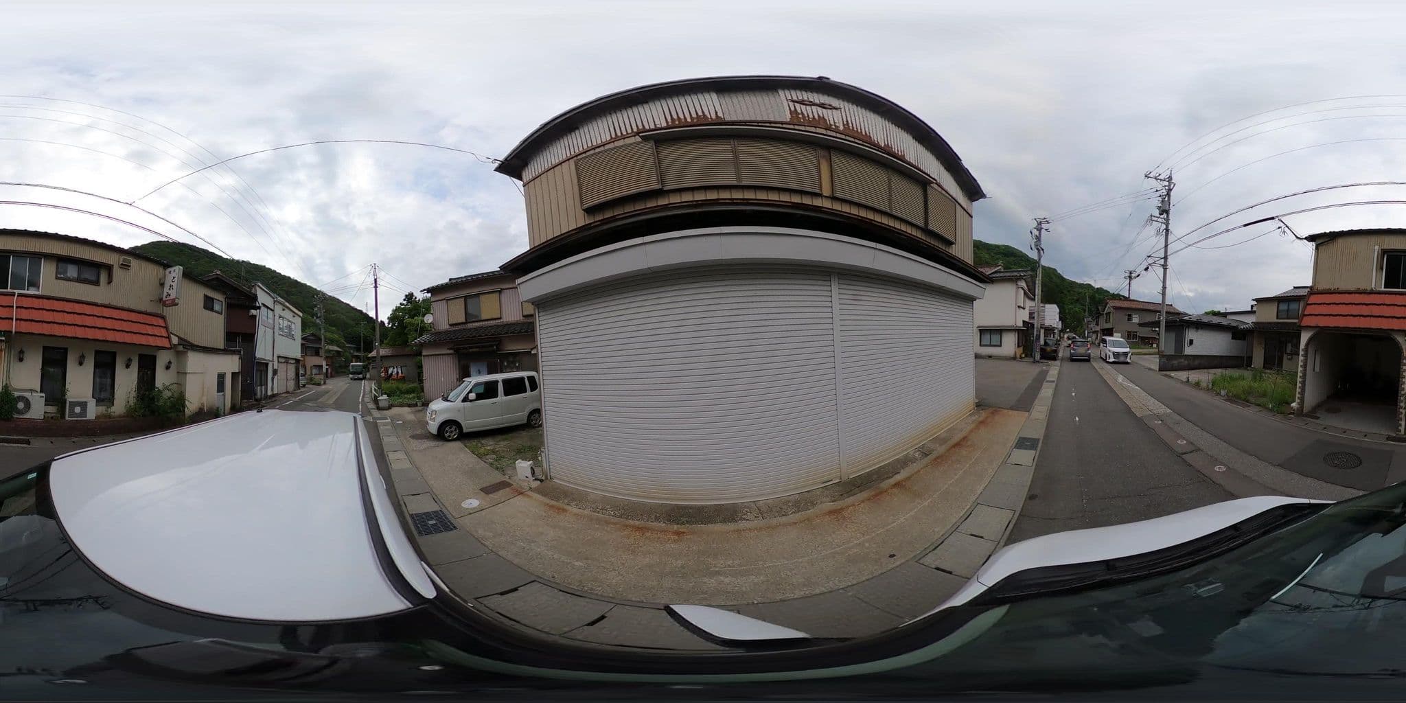Street view near みやこわすれの宿こおろぎ楼, Kaga — © flashkiwi (CC BY-SA · Mapillary)