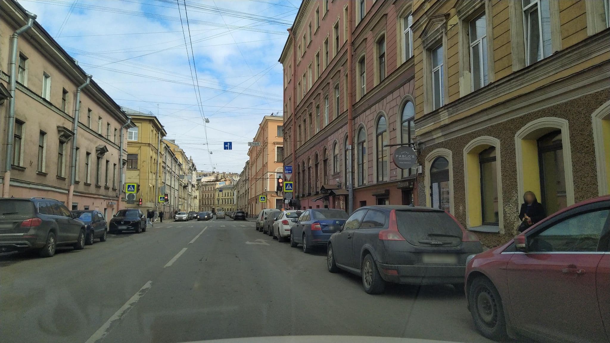 Street view near Kazanski, Saint Petersburg — © ser9ei999 (CC BY-SA · Mapillary)