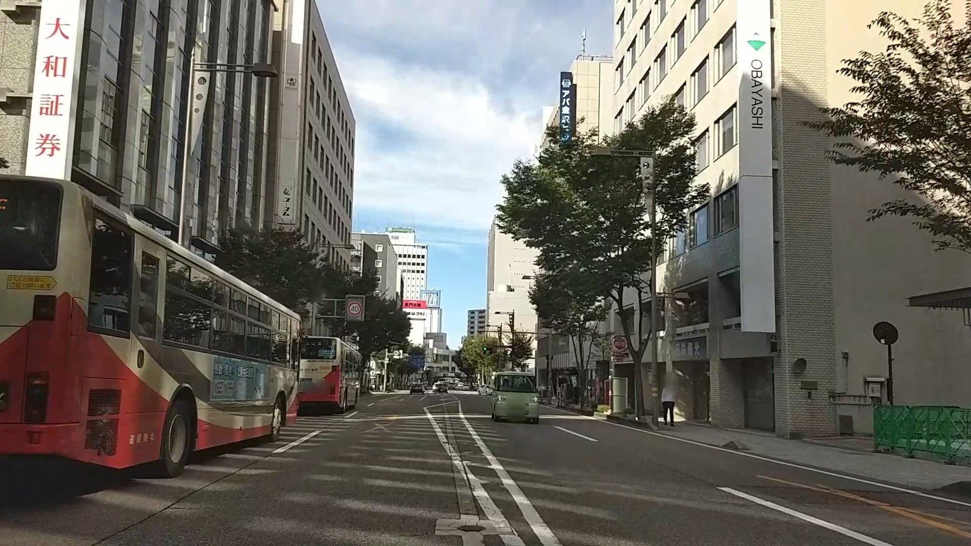 Street view near ファーストキャビン金沢百万石通り, Kanazawa — © drivephotograph (CC BY-SA · Mapillary)