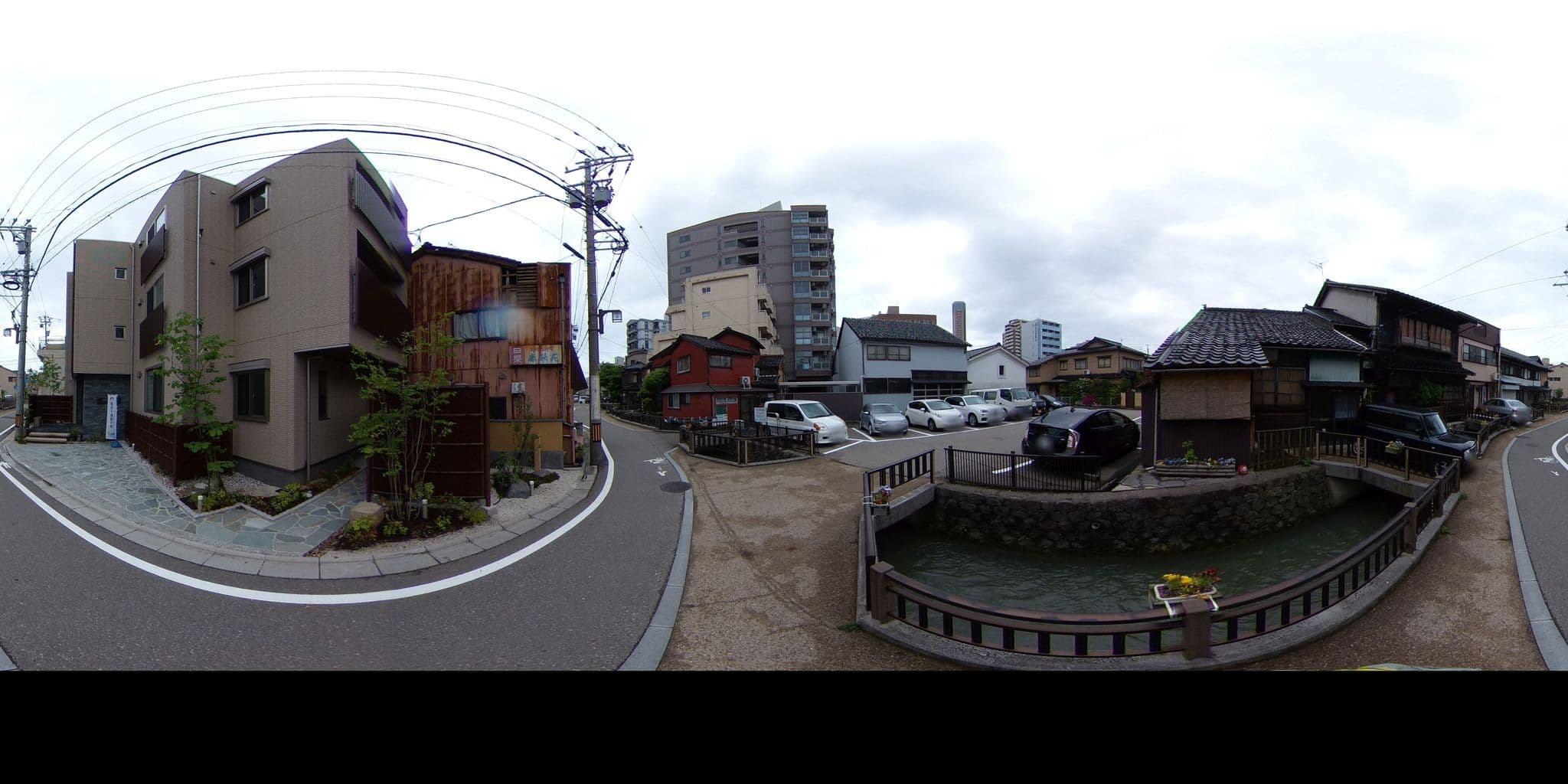 Street view near ゲストハウス・ポンギー, Kanazawa — © mura (CC BY-SA · Mapillary)