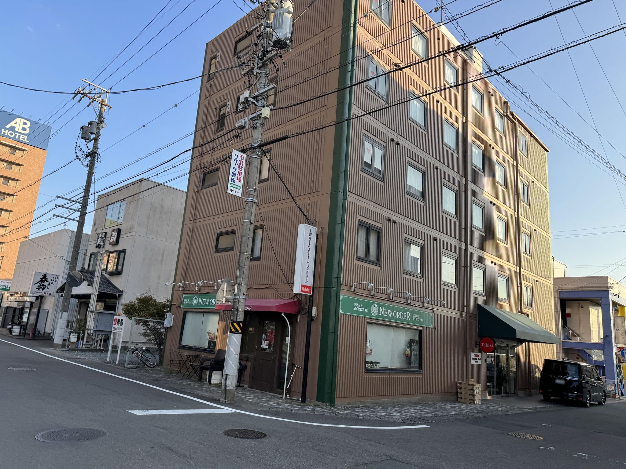 Street view near IWATAステーションホテル, Iwata — © okadatsuneo (CC BY-SA · Mapillary)