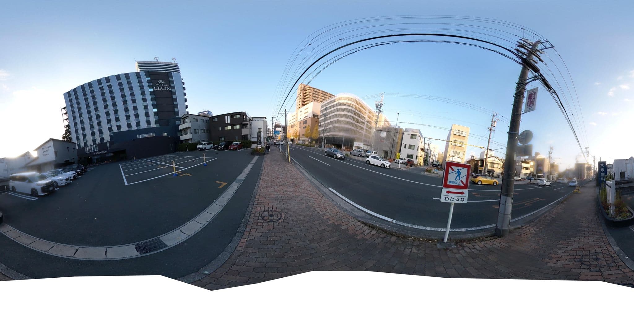 Street view near ホテル米久, Hamamatsu — © okadatsuneo (CC BY-SA · Mapillary)