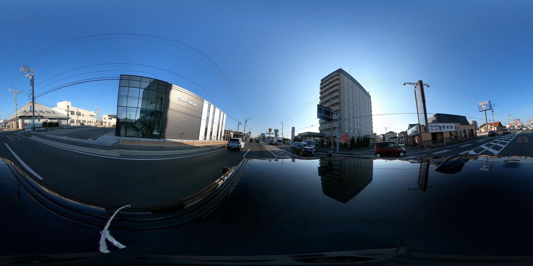 Street view near ホテルルートイン 浜松ディーラー通り, Hamamatsu — © rgtm_ryuiki (CC BY-SA · Mapillary)