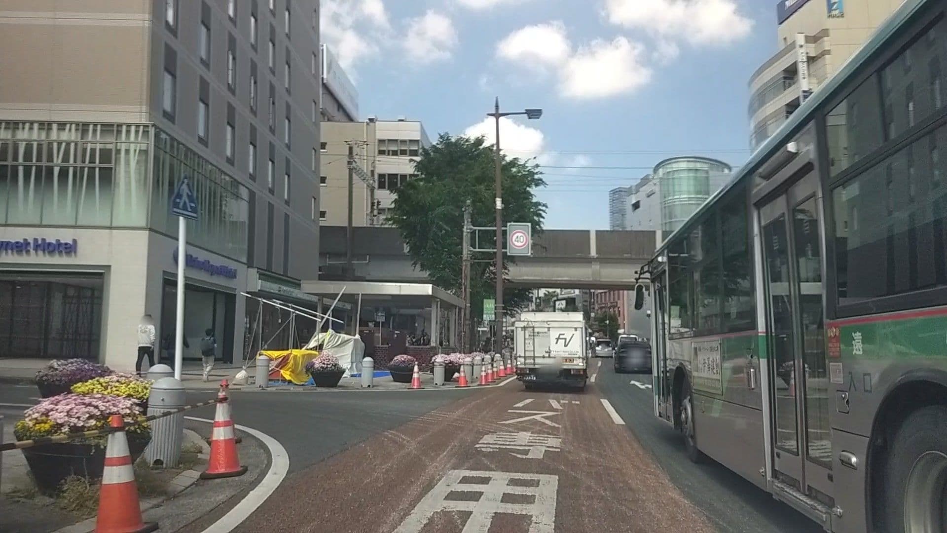 Street view near ダイワロイネットホテル浜松, Hamamatsu — © drivephotograph (CC BY-SA · Mapillary)