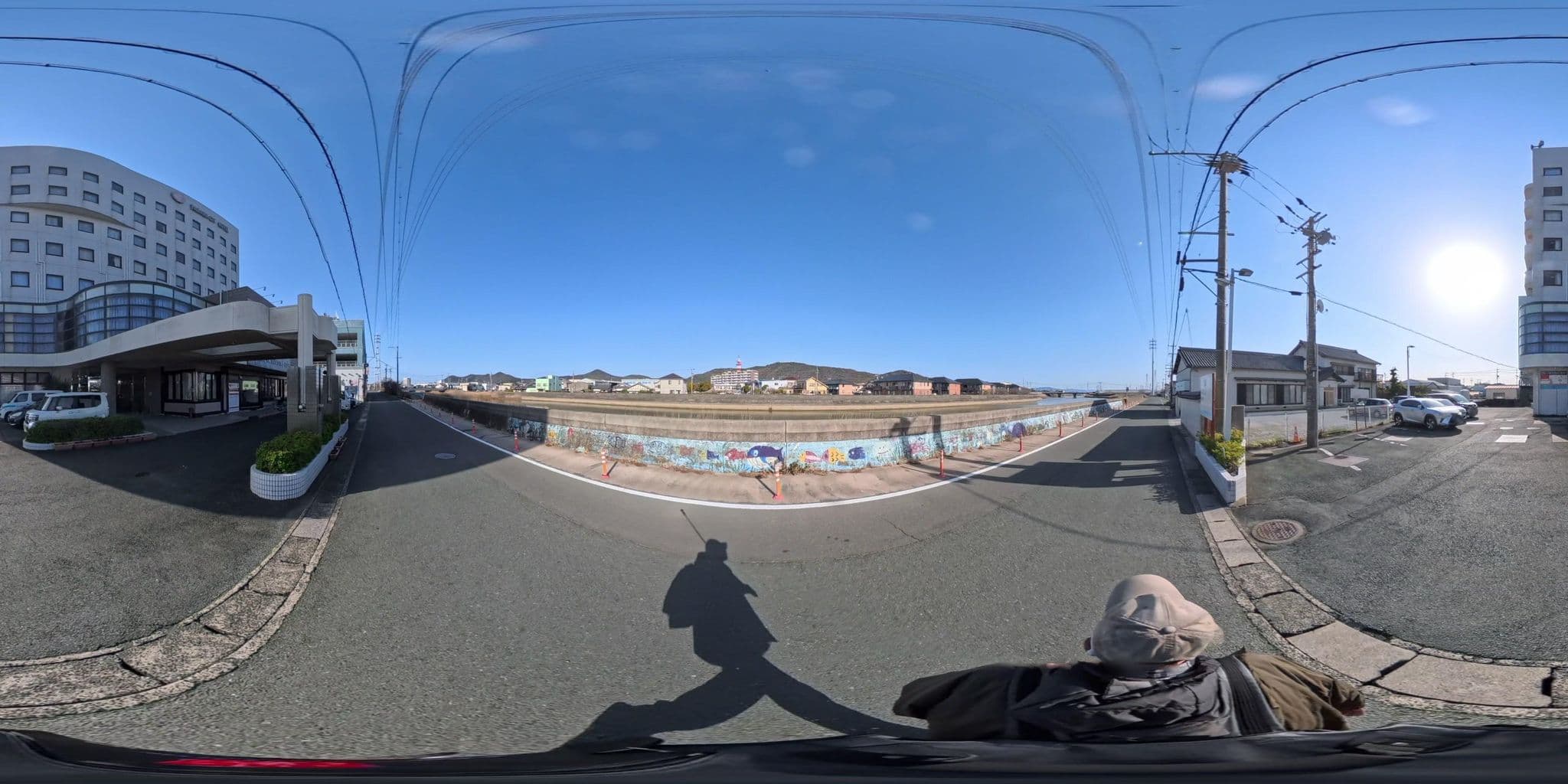 Street view near 田原シティホテル (Tahara City Hotel), Tahara — © yasunari (CC BY-SA · Mapillary)