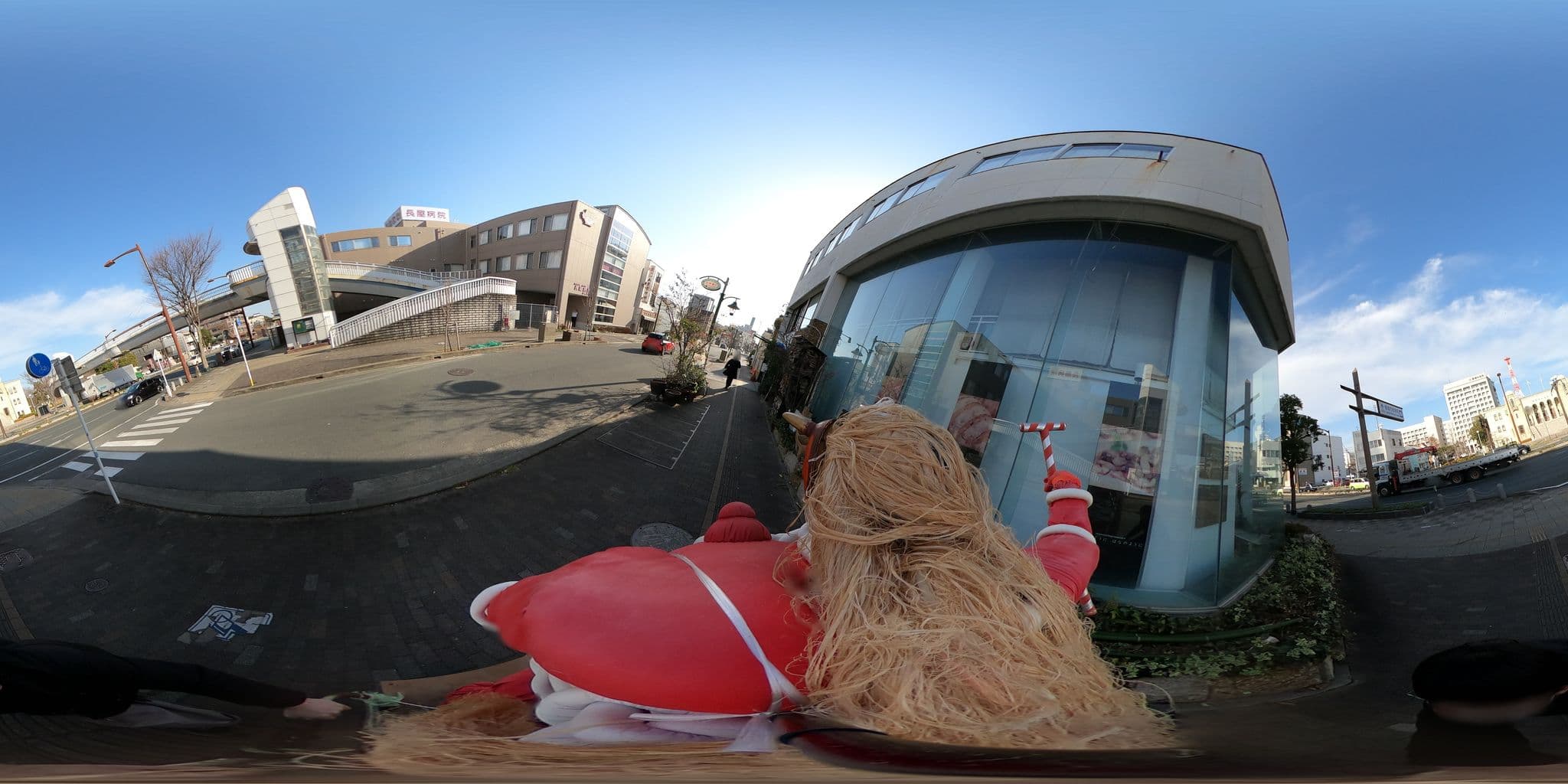 Street view near 割烹旅館 松米, Toyohashi — © nakamuratakuma (CC BY-SA · Mapillary)