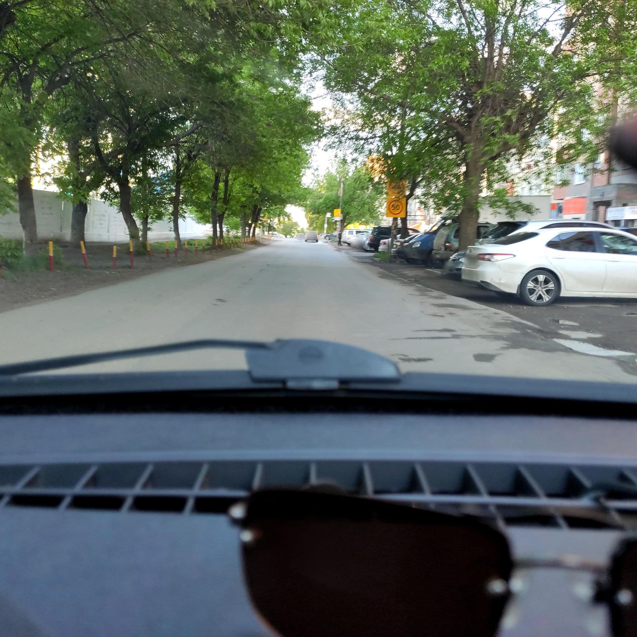 Street view near Wiki Hostel, Ufa — © phoneuploader (CC BY-SA · Mapillary)