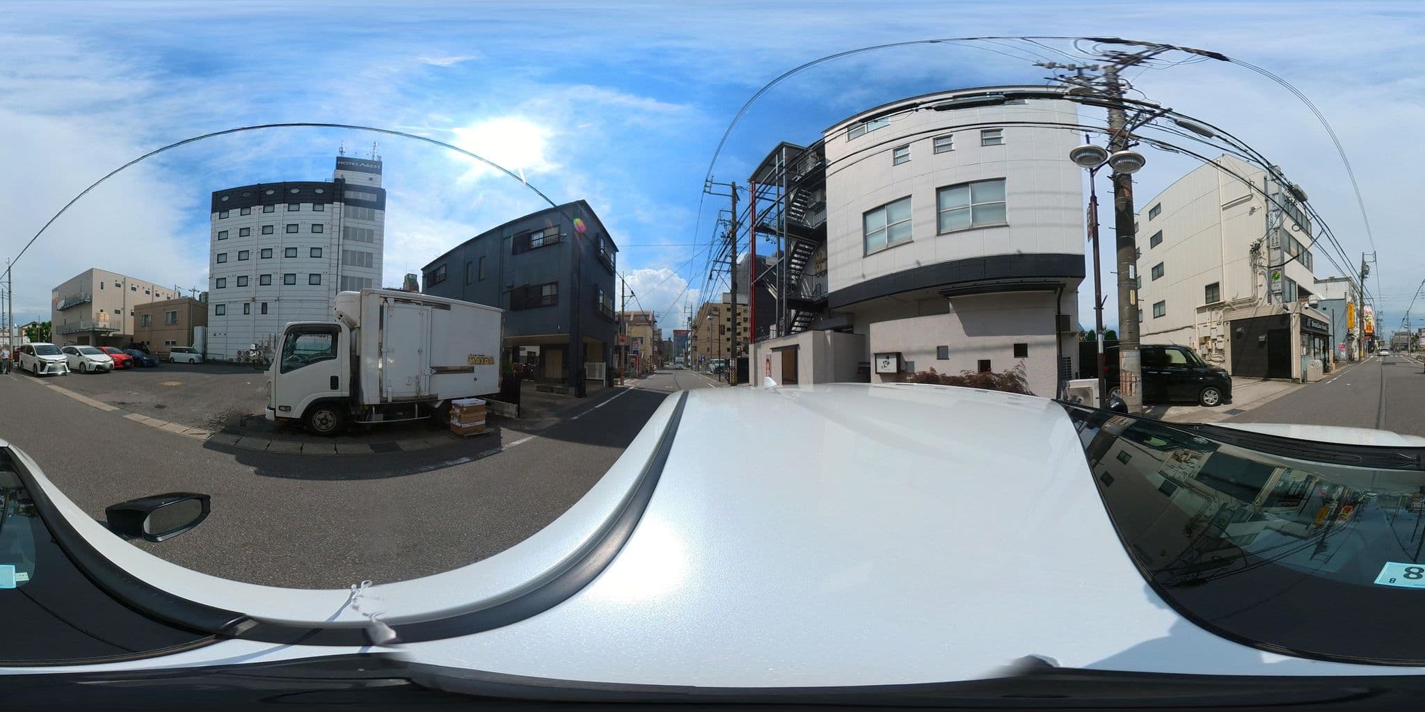 Street view near ホテルアベスト 新安城駅前, Anjō — © irvinfly (CC BY-SA · Mapillary)