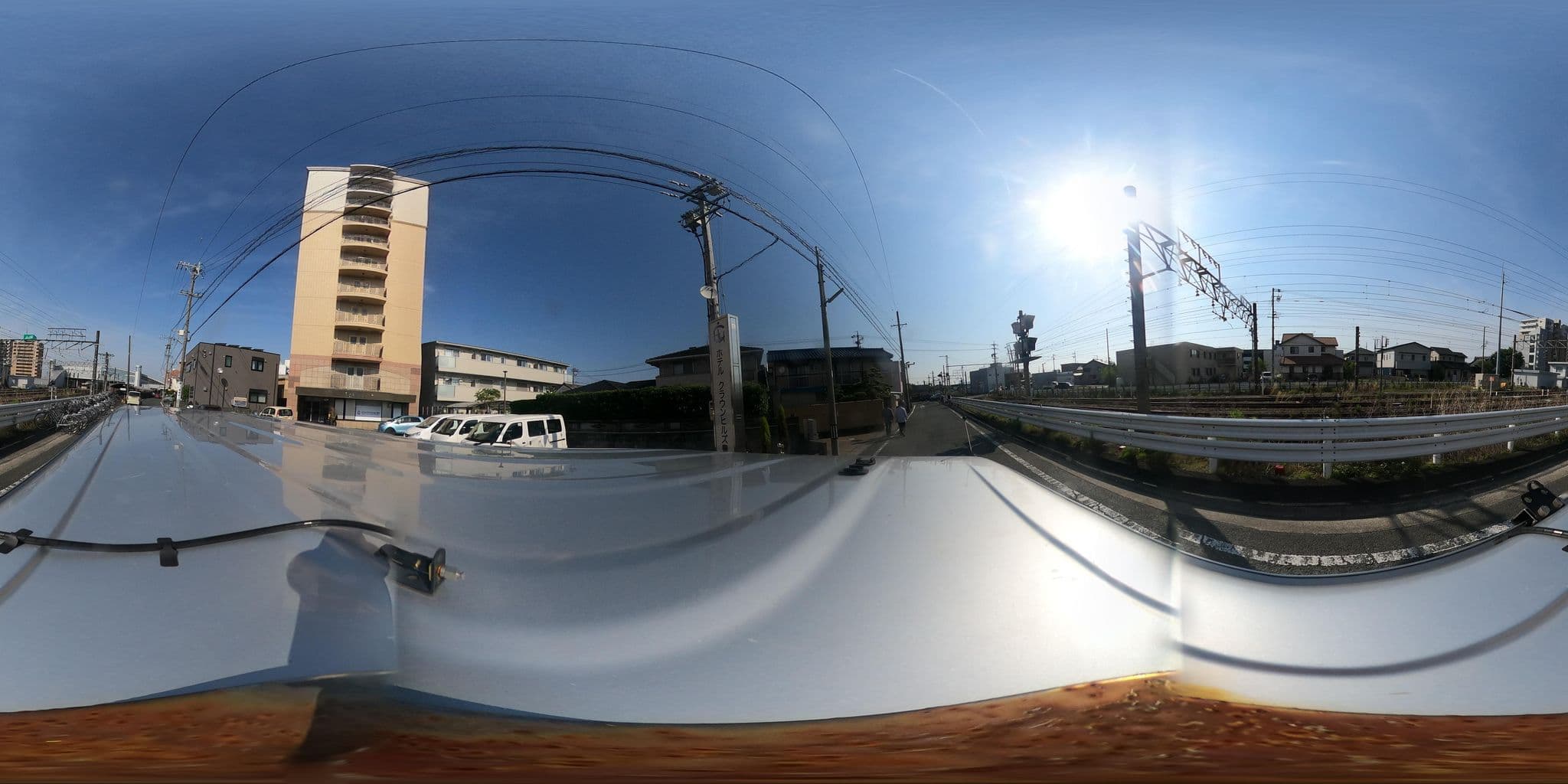 Street view near ホテル クラウンヒルズ豊川, Toyokawa — © kojiroucircle (CC BY-SA · Mapillary)