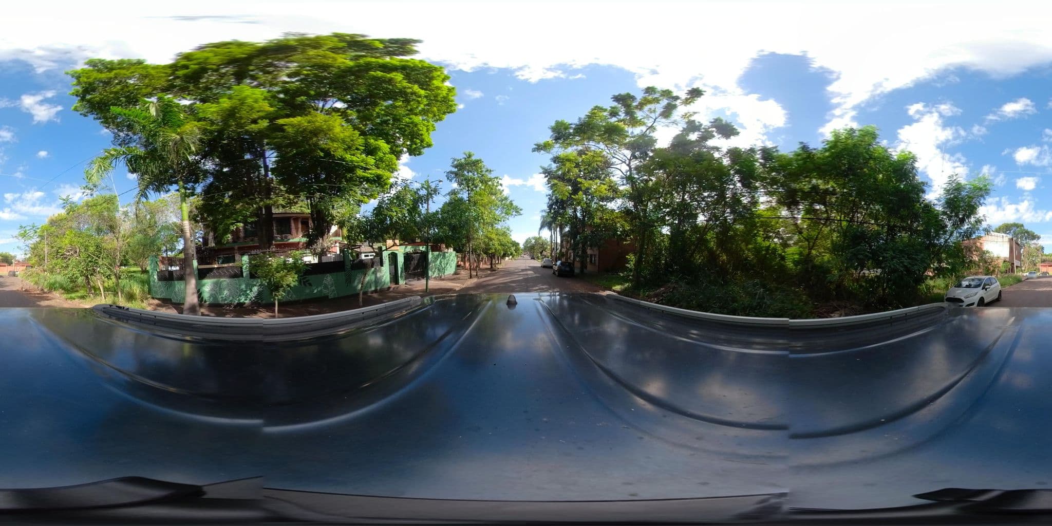 Street view near Benteveo Hostel, Puerto Iguazú