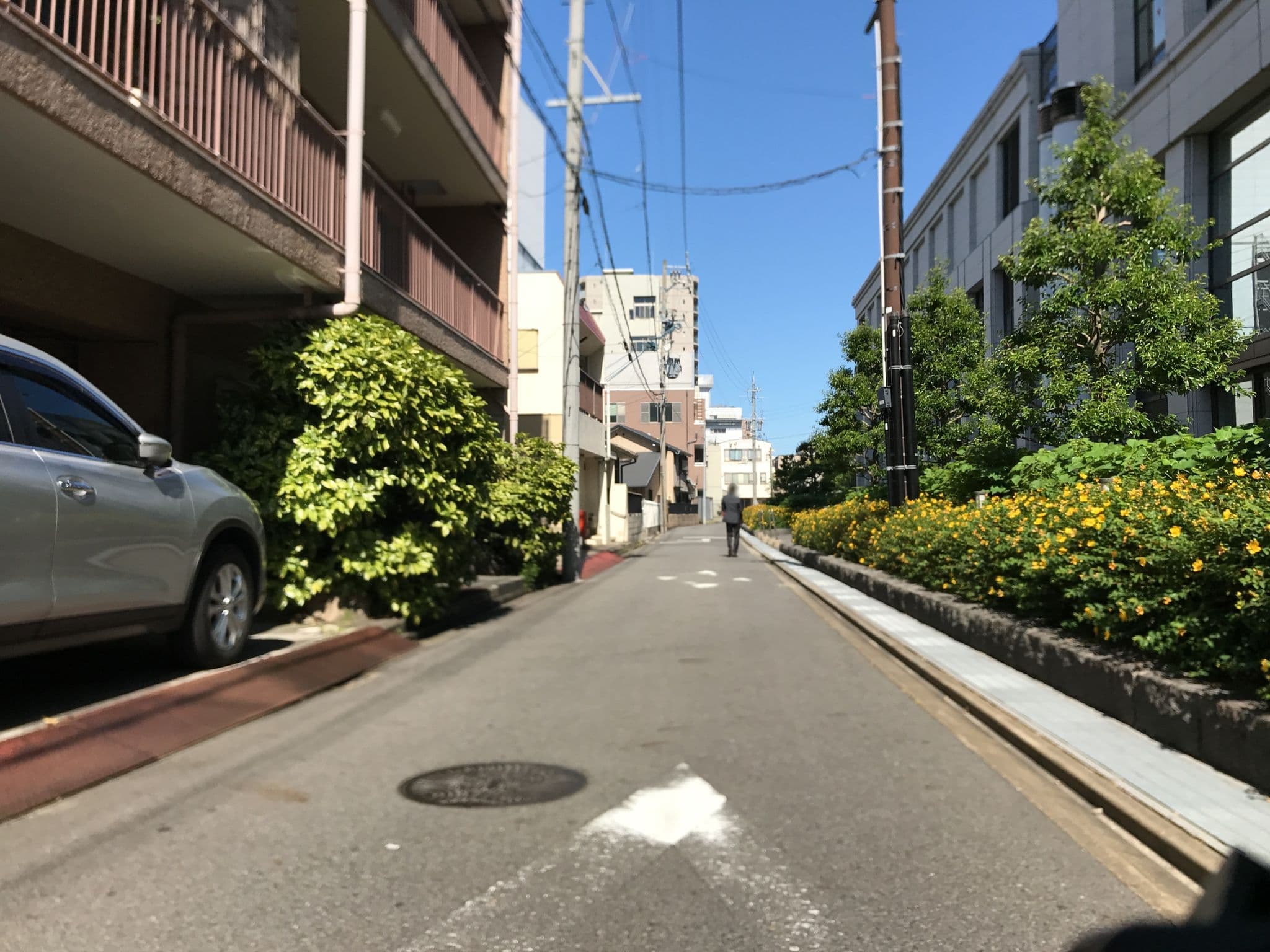 Street view near メルパルクホテル, Tokugawa — © nishiokya (CC BY-SA · Mapillary)