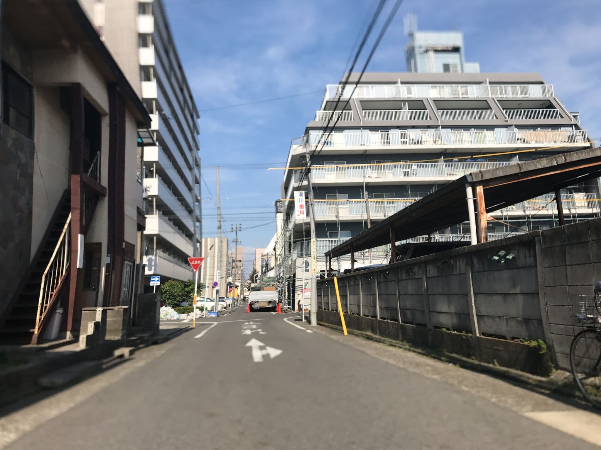 Street view near ホテル チュチュ 今池店, Tokugawa — © nishiokya (CC BY-SA · Mapillary)