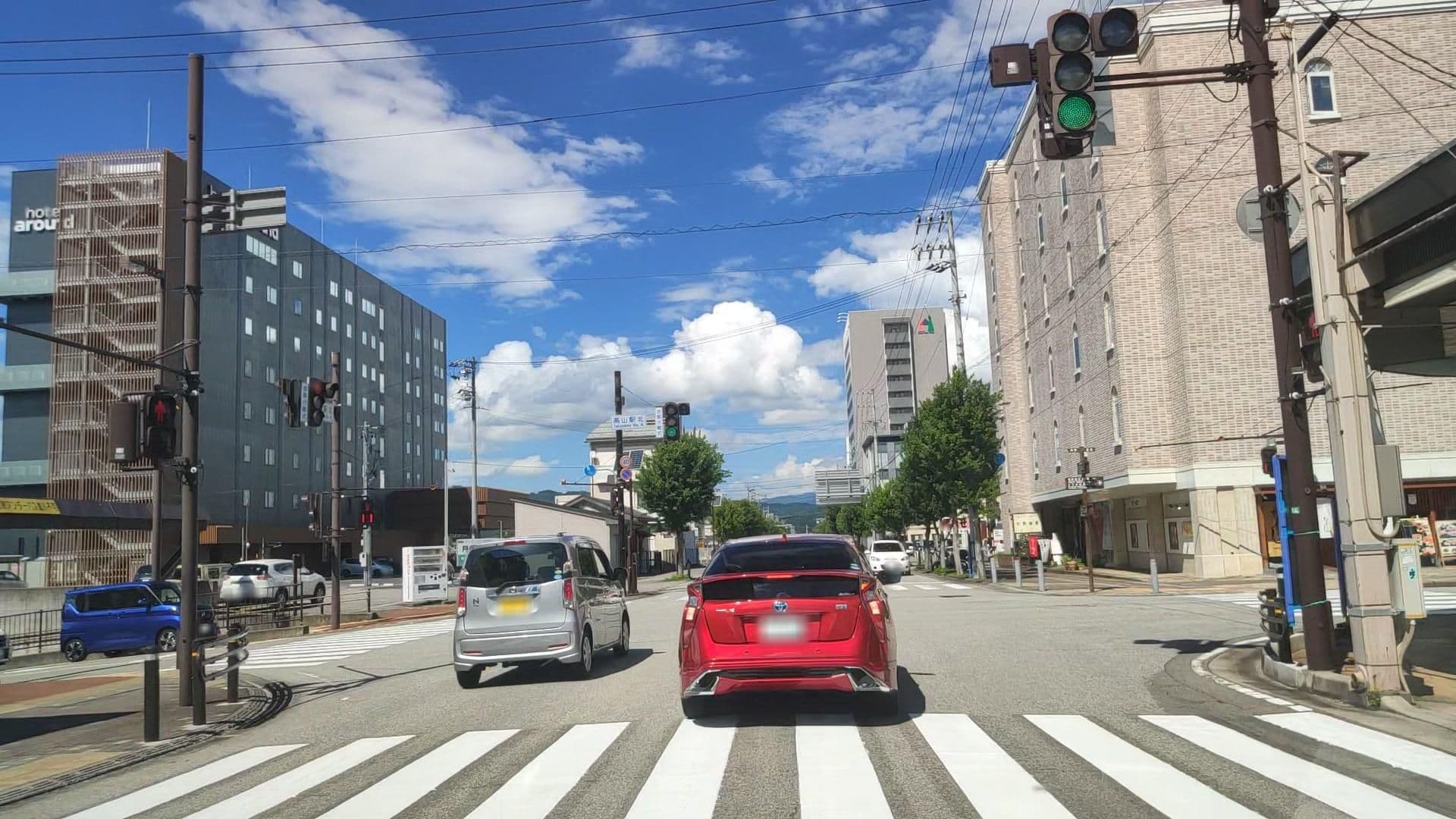 Street view near The Takayama Station Hostel, Takayama — © drivephotograph (CC BY-SA · Mapillary)
