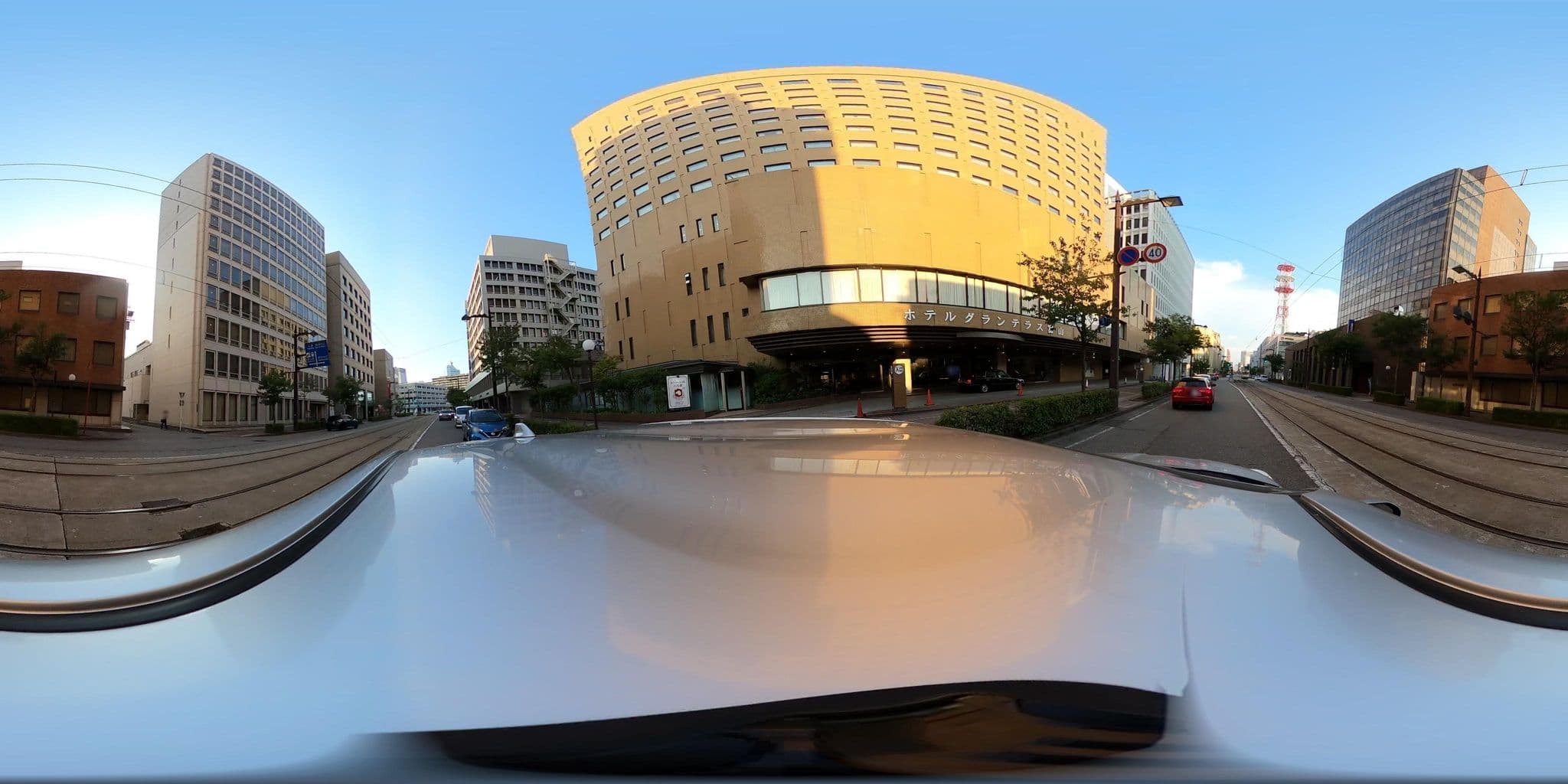 Street view near ホテルグランテラス富山, Toyama — © kojiroucircle (CC BY-SA · Mapillary)