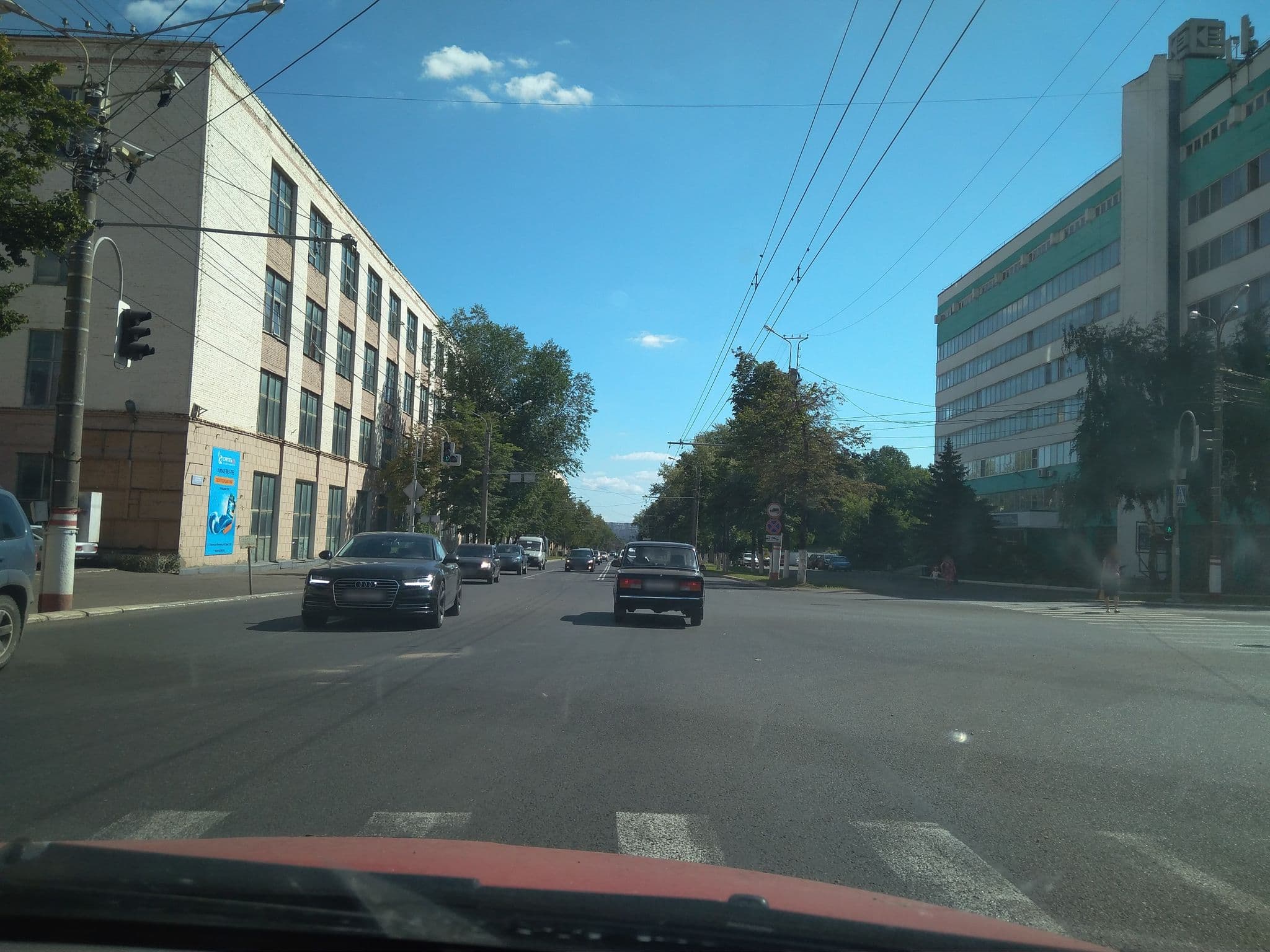 Street view near Fresco hostel, Saransk — © wildboar (CC BY-SA · Mapillary)
