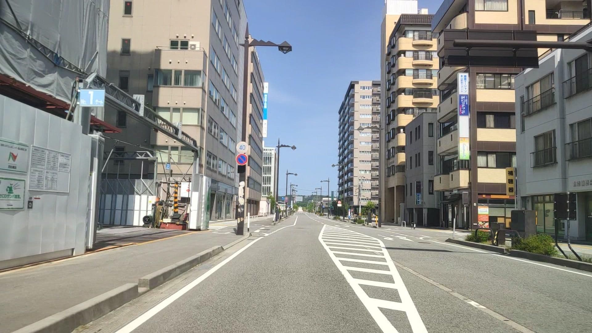 Street view near コンセプトホテル 和休, Toyama — © drivephotograph (CC BY-SA · Mapillary)