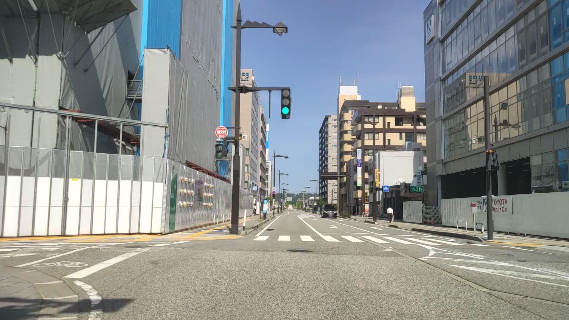 Street view near コンフォートホテル, Toyama — © drivephotograph (CC BY-SA · Mapillary)