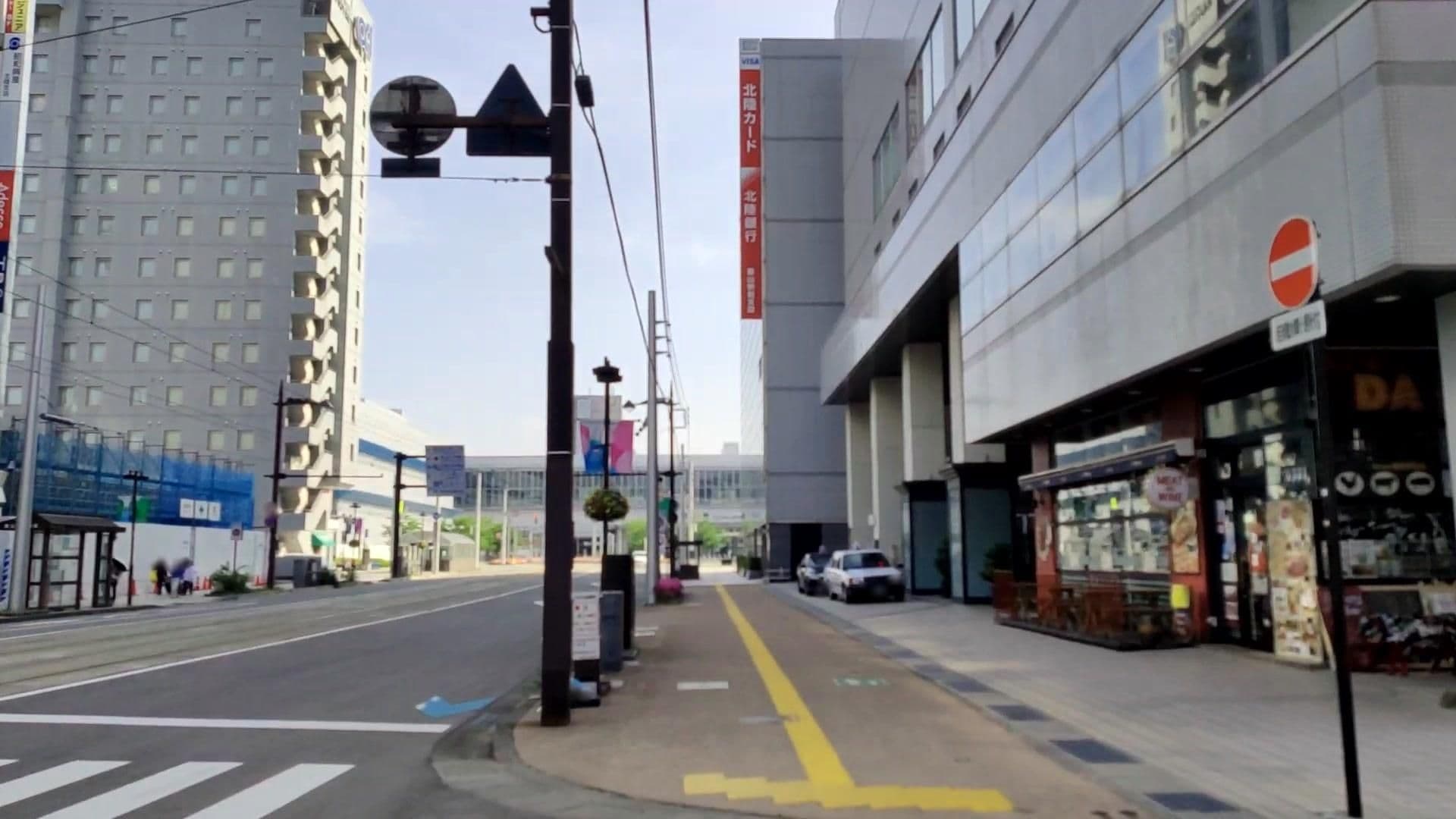 Street view near 富山エクセルホテル東急 (Toyama Excel Hotel Tokyu), Toyama — © drivephotograph (CC BY-SA · Mapillary)