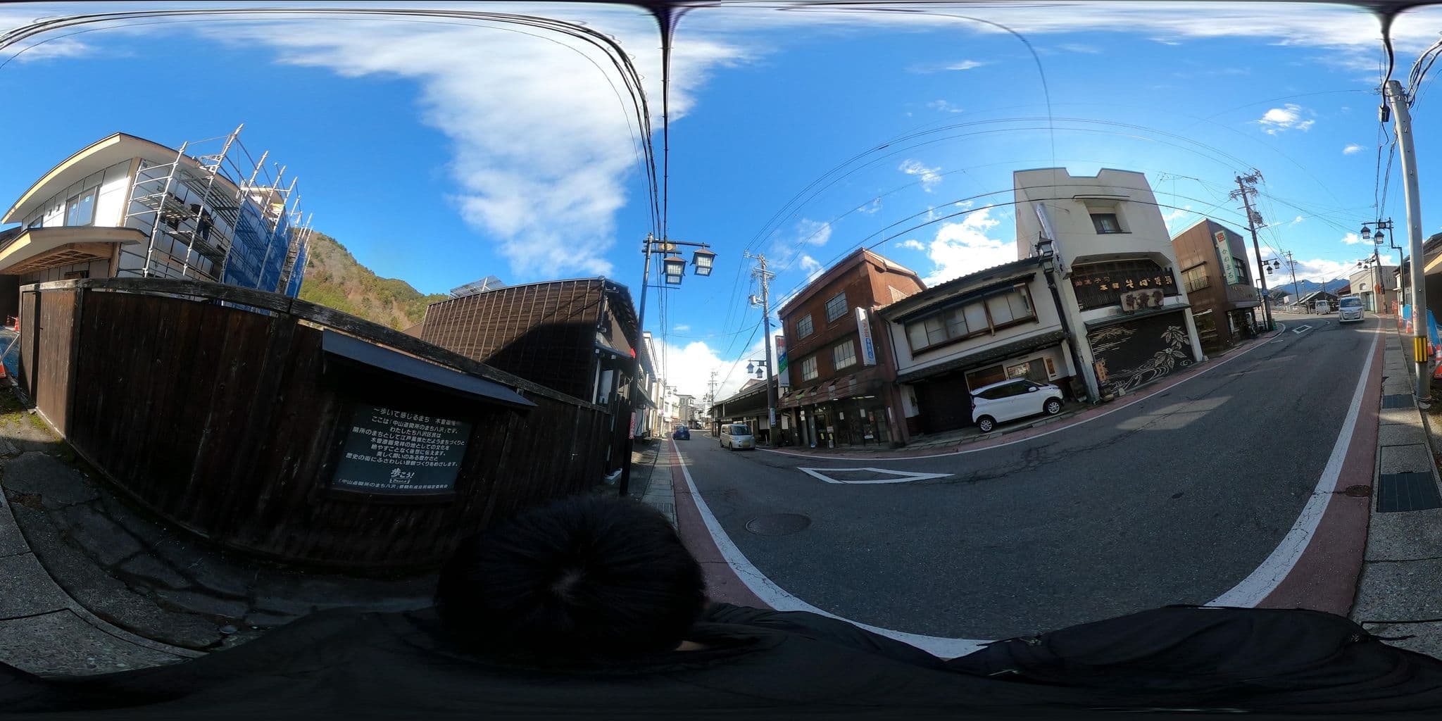 Street view near 武居旅館, Kiso — © castletrain (CC BY-SA · Mapillary)