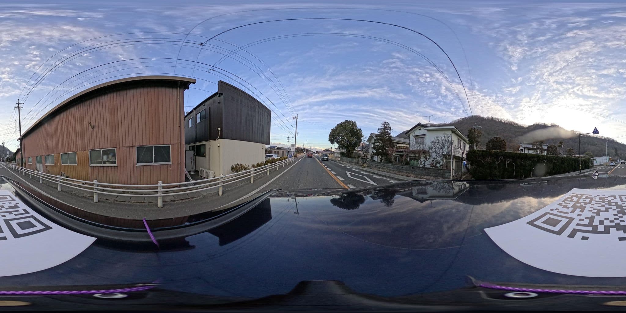 Street view near ユーロ安曇野ベース, Toyoshina — © yumechan (CC BY-SA · Mapillary)