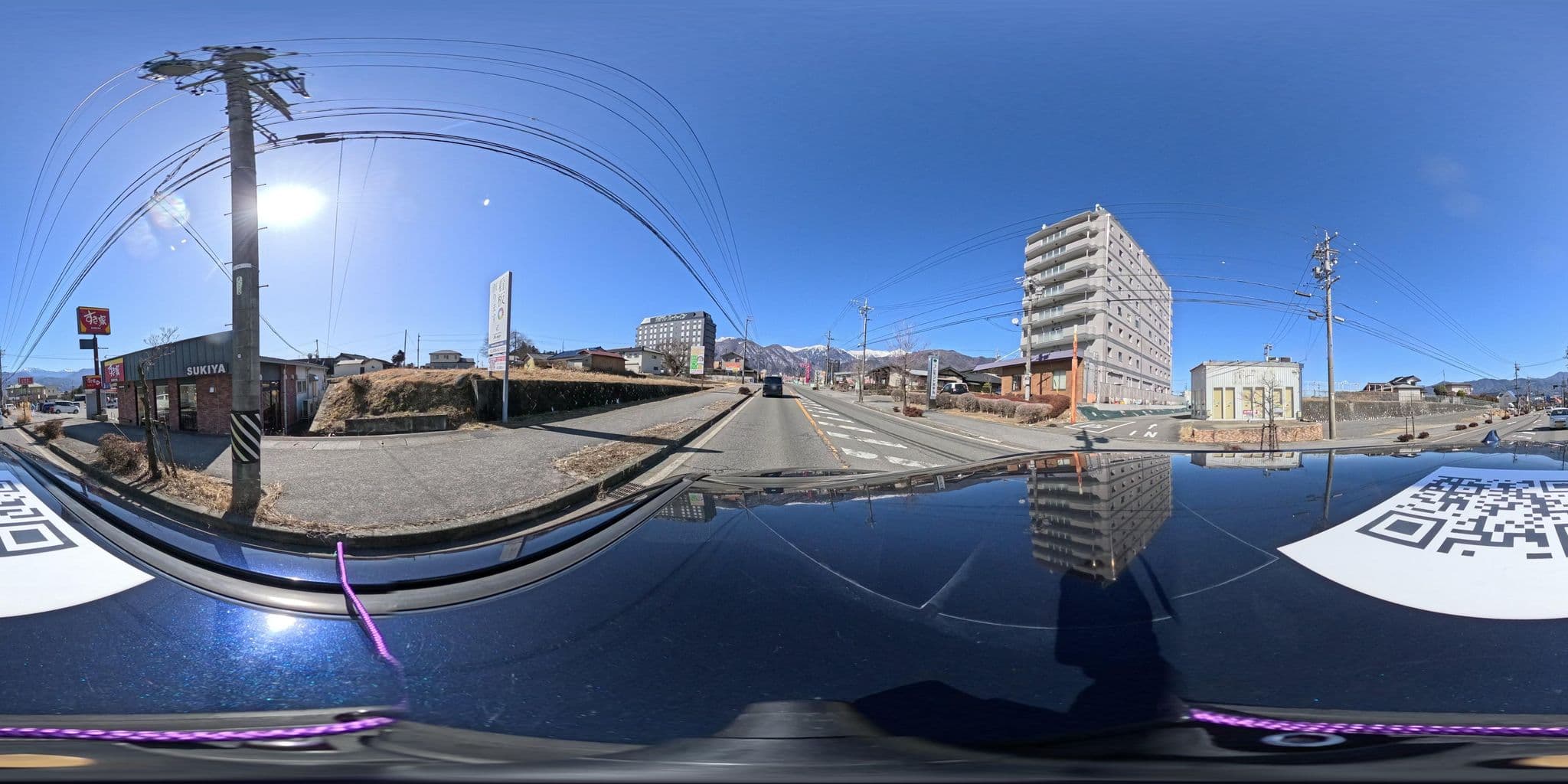 Street view near Komagane Premont Hotel, Komagane — © yumechan (CC BY-SA · Mapillary)