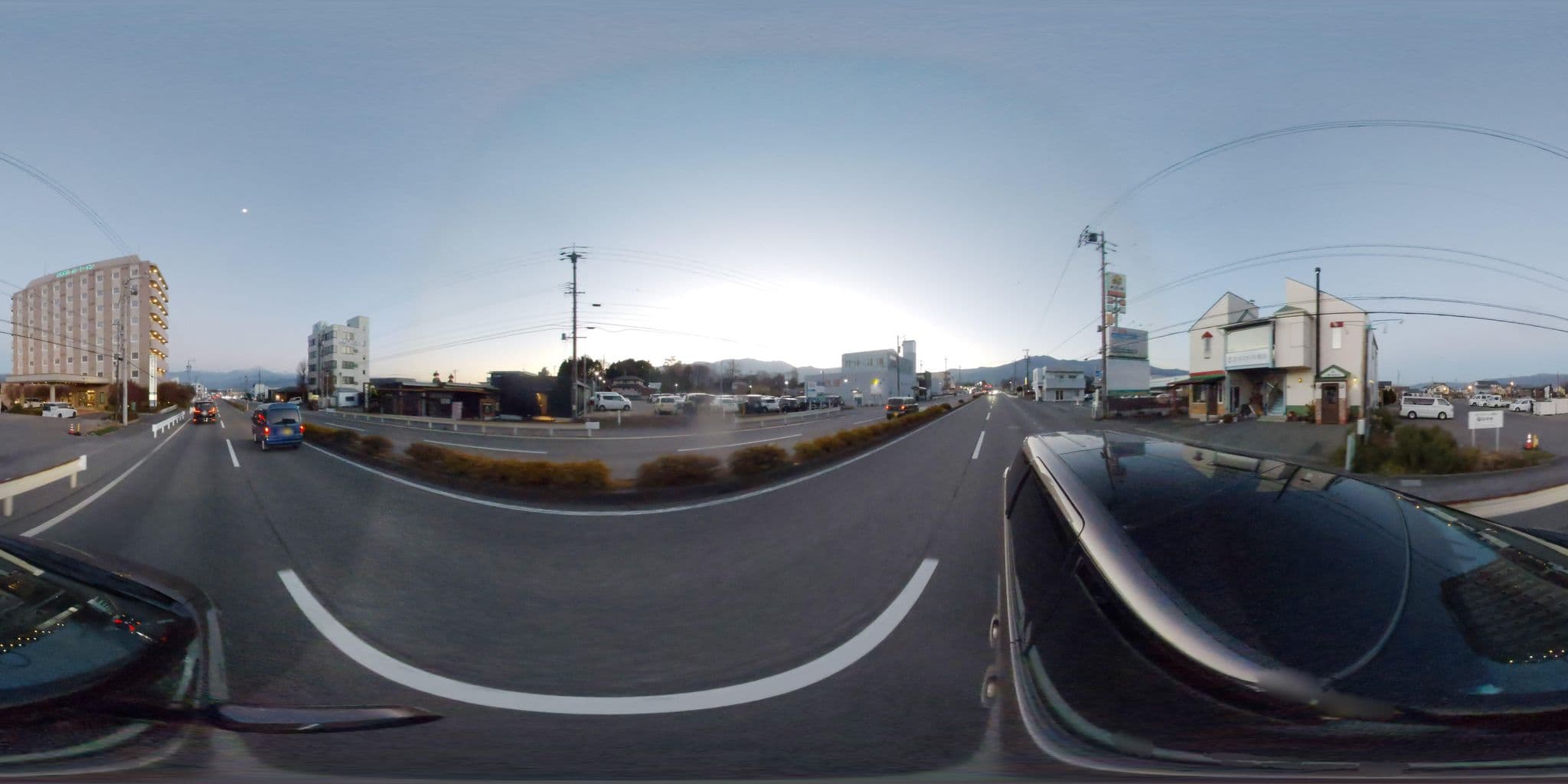 Street view near プチホテル エミー・ルミエール, Minamiminowa — © mapconcierge (CC BY-SA · Mapillary)