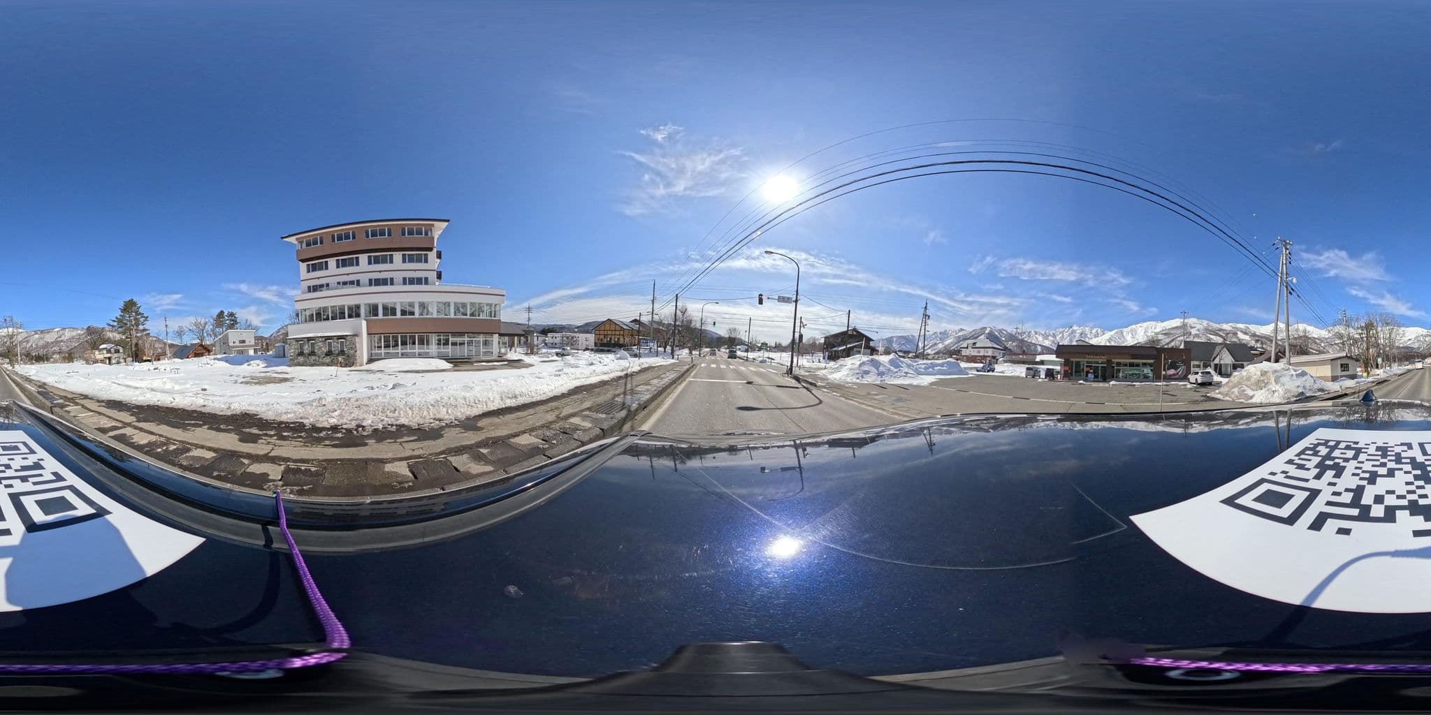Street view near マウントサイドヨーデル, Hakuba — © yumechan (CC BY-SA · Mapillary)