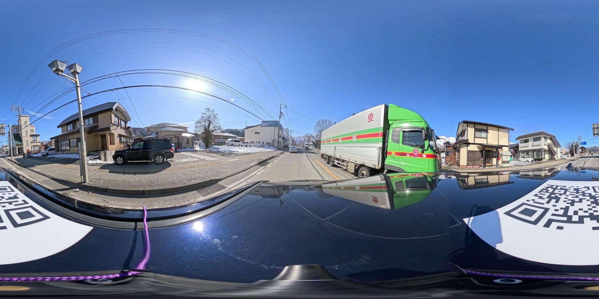 Street view near 小川屋旅館, Hakuba — © yumechan (CC BY-SA · Mapillary)