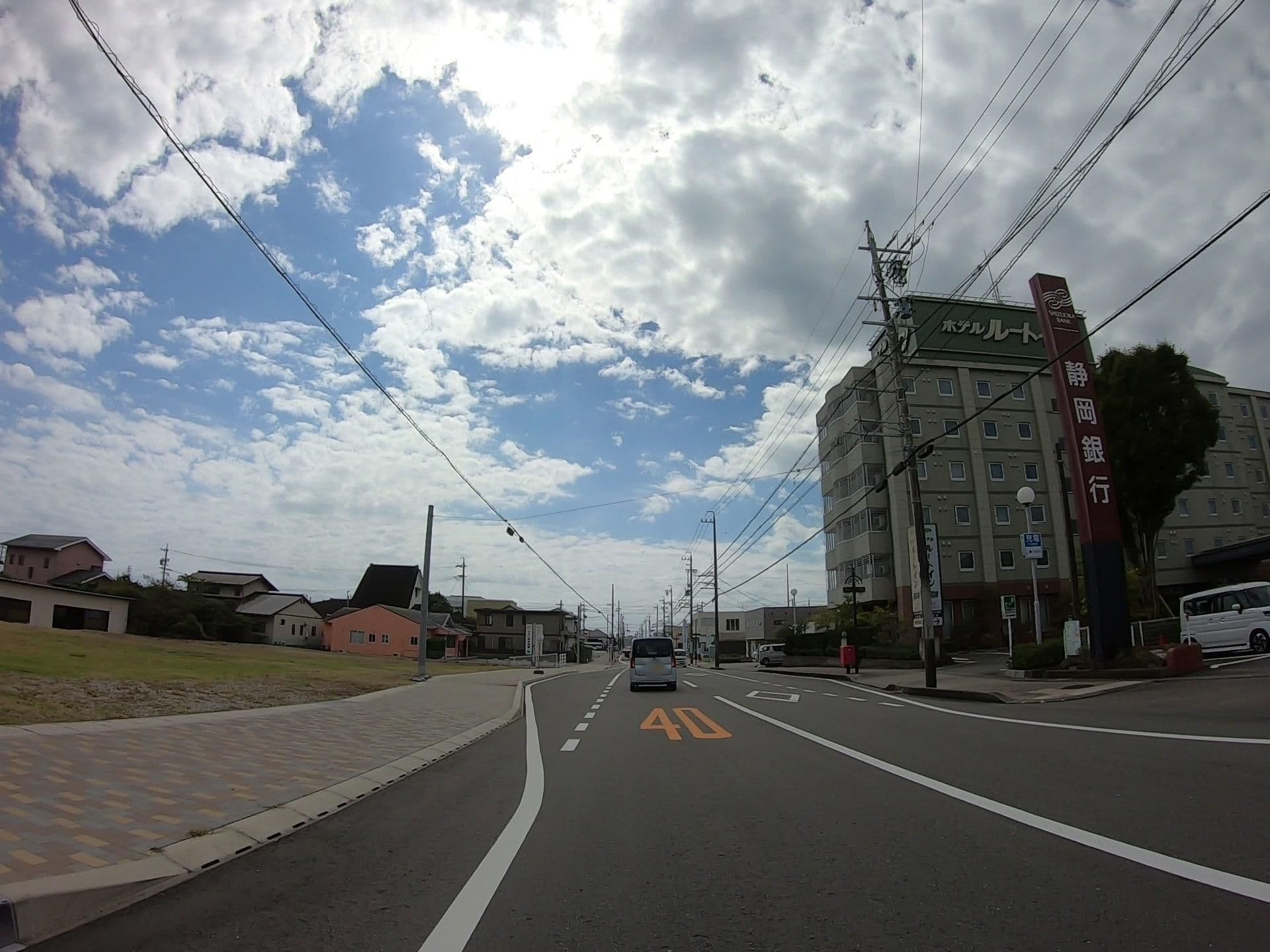 Street view near ホテルルートイン御前崎, Kikugawa — © kudarisenmon (CC BY-SA · Mapillary)