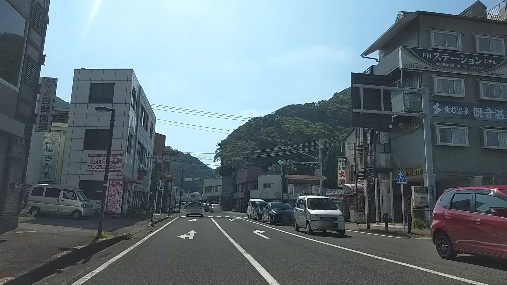 Street view near 下田ステーションホテル, Kawazu-ikadaba — © drivephotograph (CC BY-SA · Mapillary)